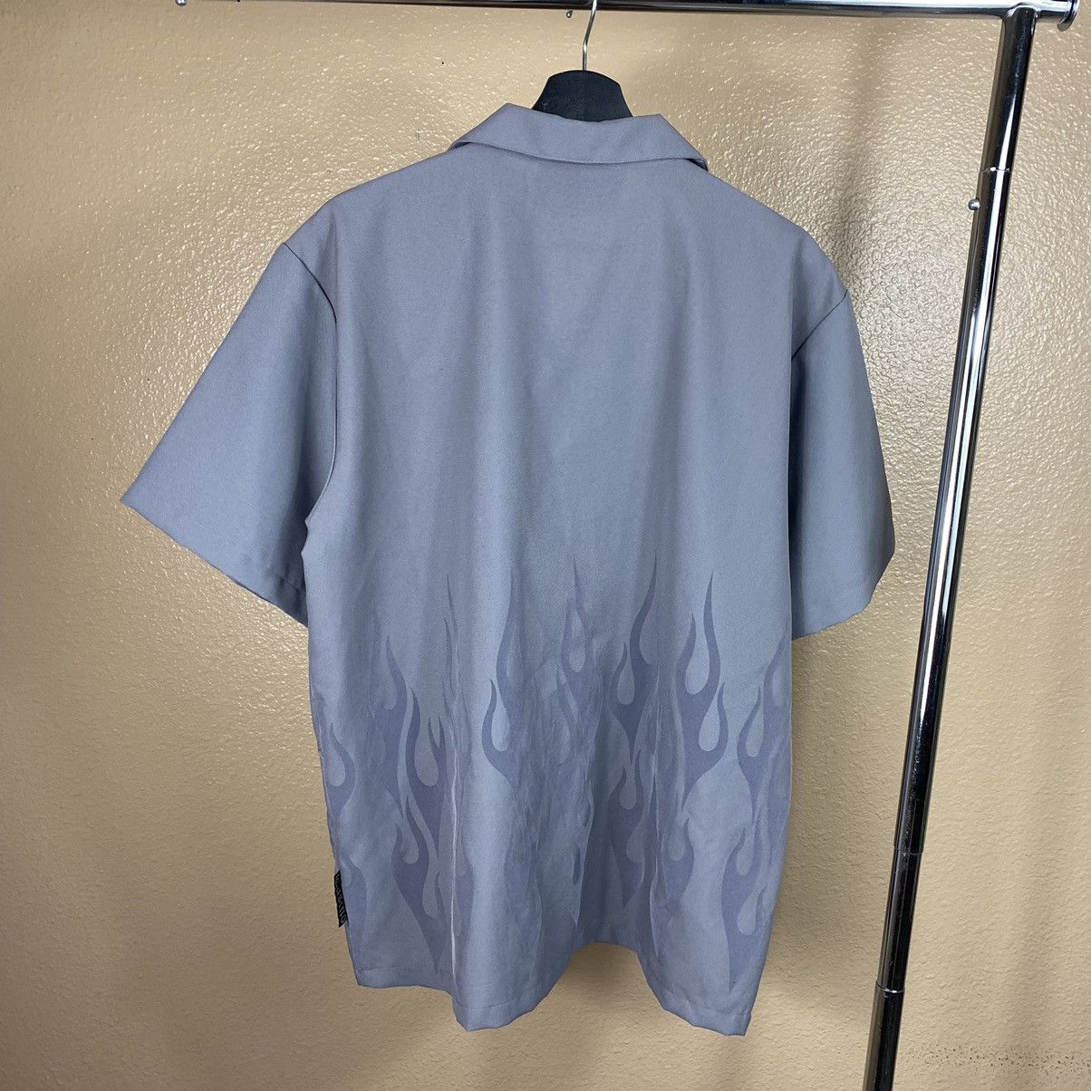 Vintage Vintage Casino Wear Los Angeles Flames Button Up Shirt Size US M / EU 48-50 / 2 - 8 Thumbnail