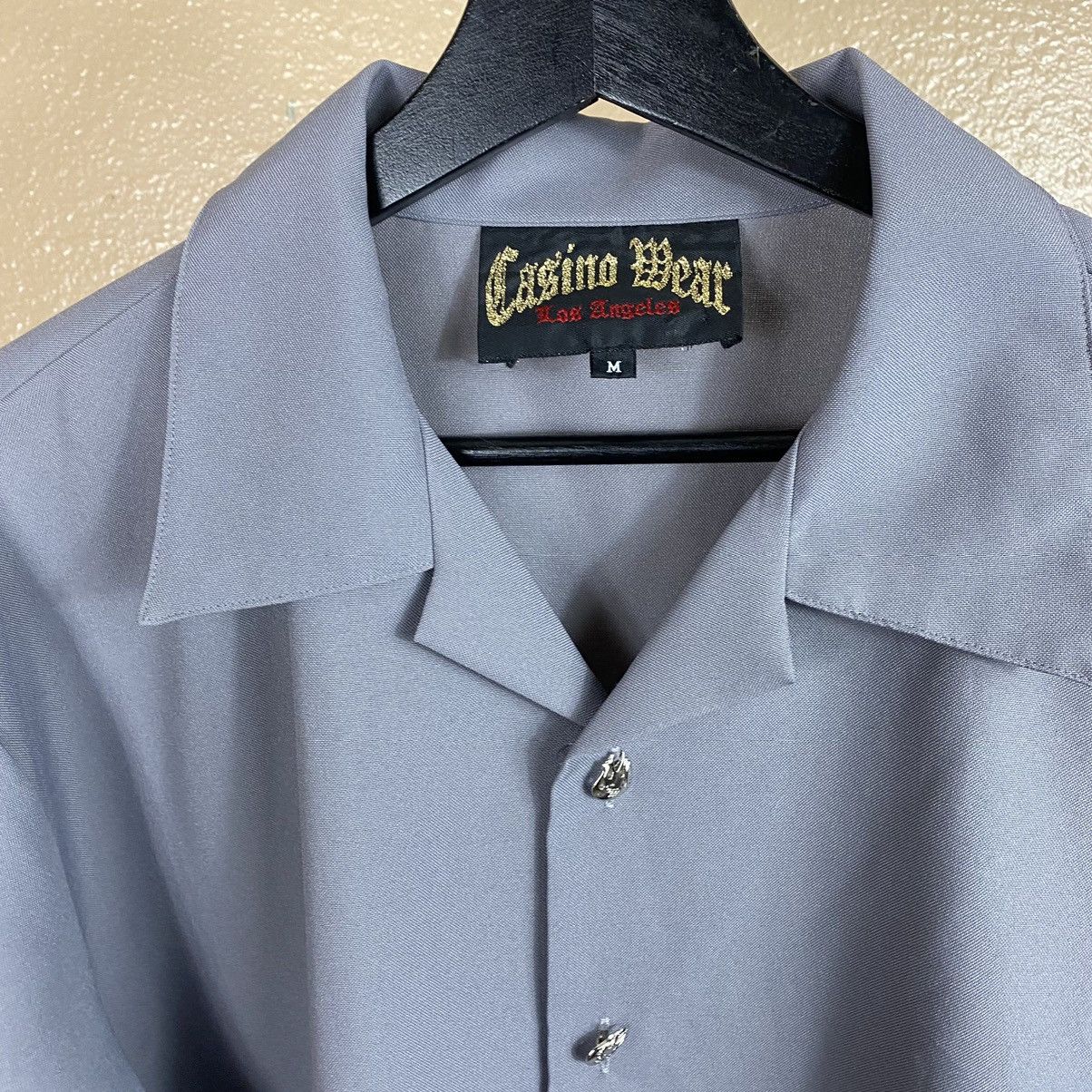 Vintage Vintage Casino Wear Los Angeles Flames Button Up Shirt Size US M / EU 48-50 / 2 - 5 Thumbnail