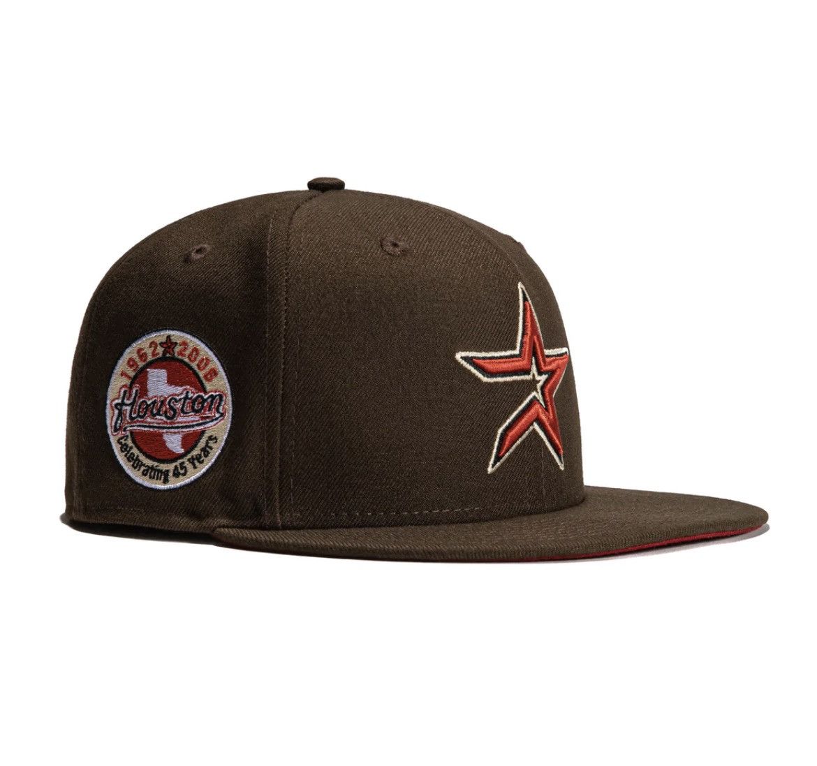 EXCLUSIVE HOUSTON ASTROS 45 YEARS PATCH BRICK UV HAT 7 3/8