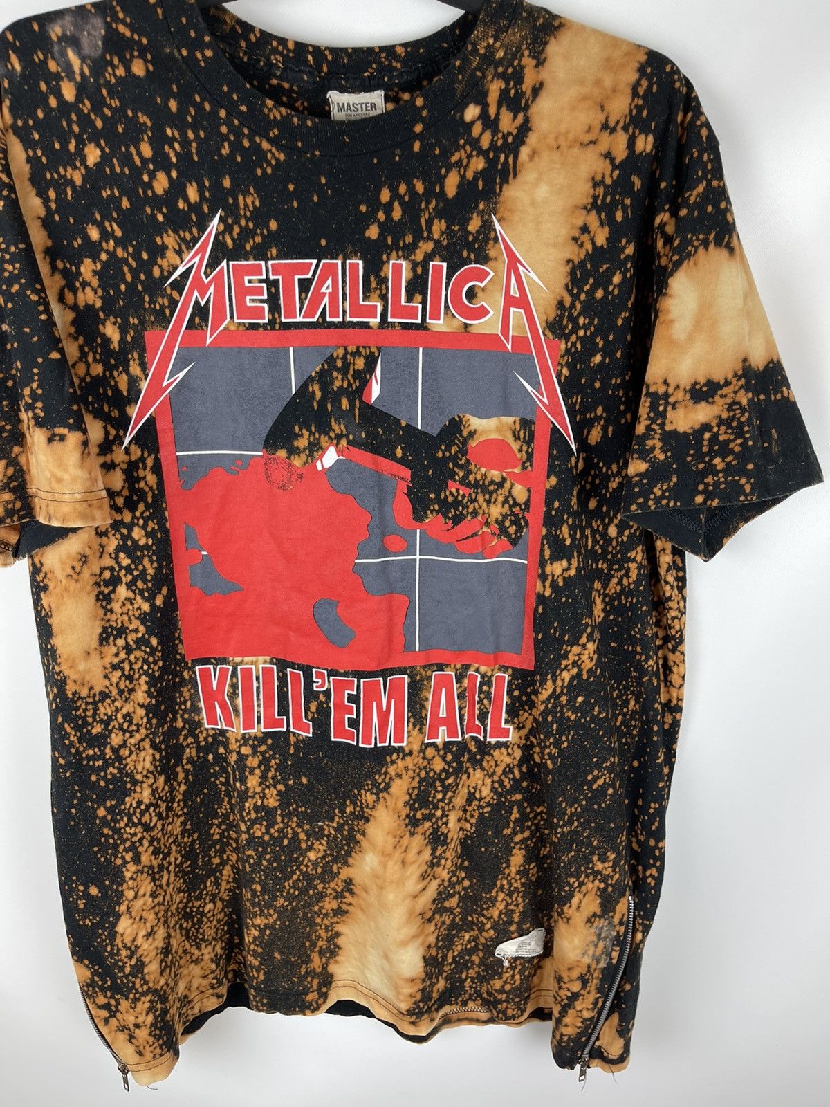 Band Tees Metallica Fall winter 15-16 very rare tie dye band tee shir Size US L / EU 52-54 / 3 - 6 Thumbnail