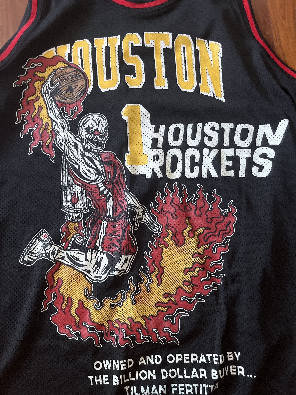 NBA × Warren Lotas OG WARREN LOTAS - HOUSTON ROCKETS JERSEY Size US XXL / EU 58 / 5 - 3 Thumbnail