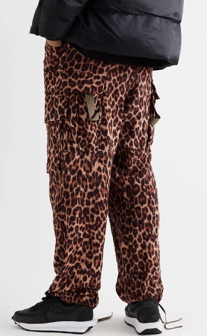 Sacai SACAI Belted Leopard-Print Wool Trousers Size US 32 / EU 48 - 7 Thumbnail