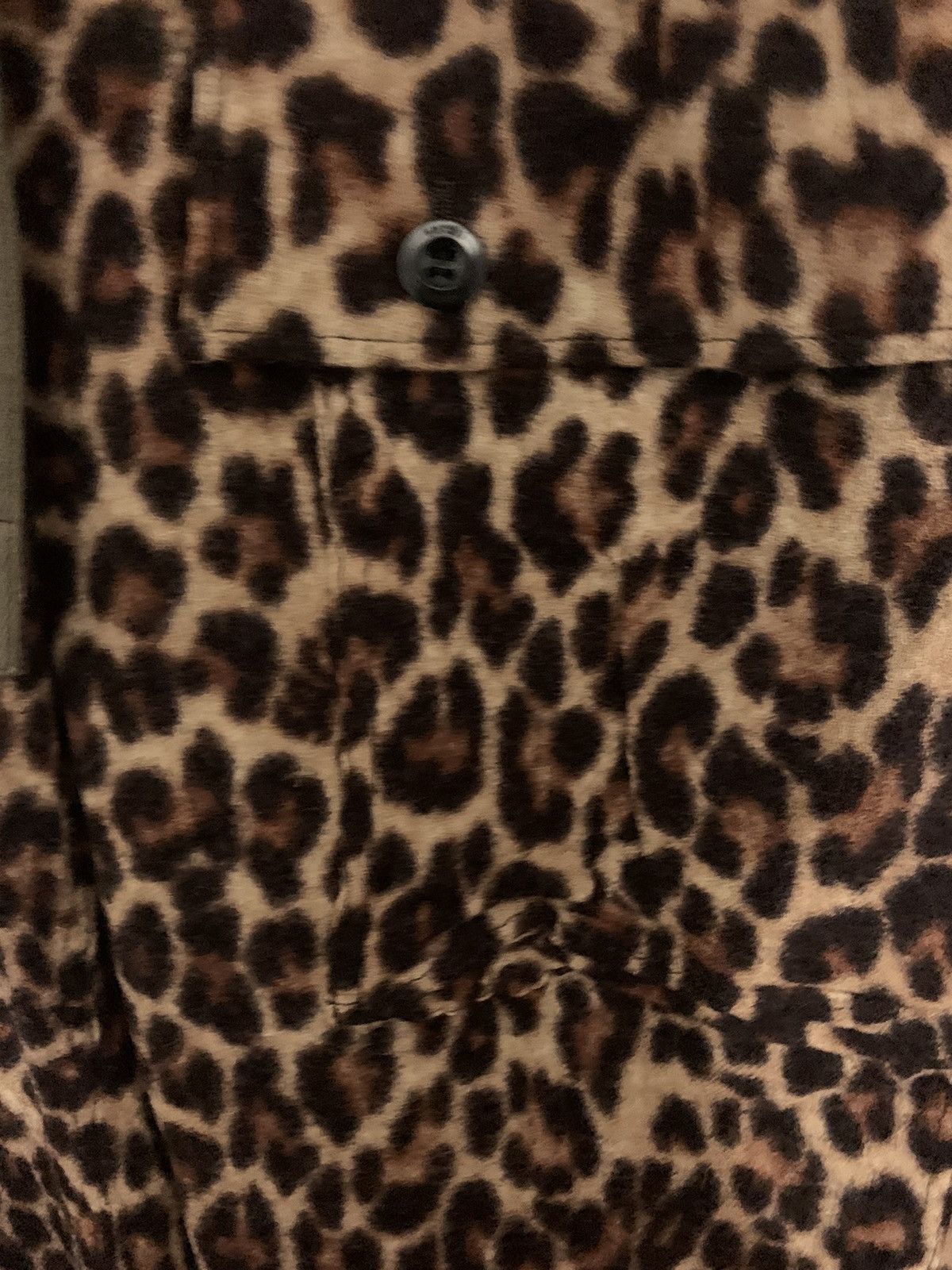 Sacai SACAI Belted Leopard-Print Wool Trousers Size US 32 / EU 48 - 4 Thumbnail