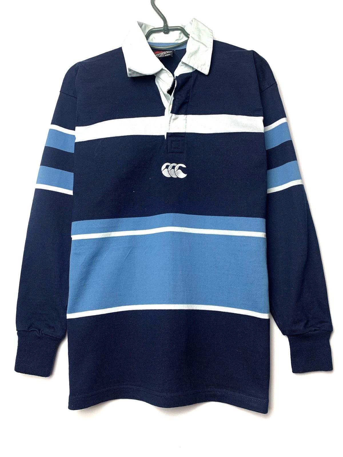 Canterbury of New Zealand × Vintage Vintage Canterbury Jersey Rugby Long Sleeve Size US S / EU 44-46 / 1 - 1 Thumbnail