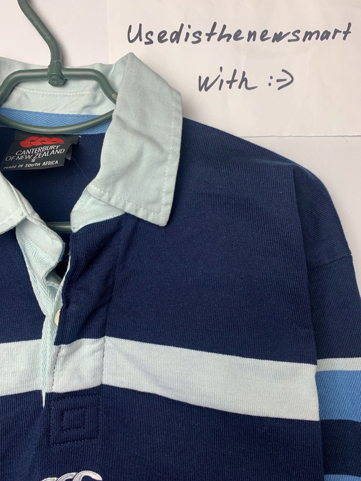 Canterbury of New Zealand × Vintage Vintage Canterbury Jersey Rugby Long Sleeve Size US S / EU 44-46 / 1 - 7 Thumbnail