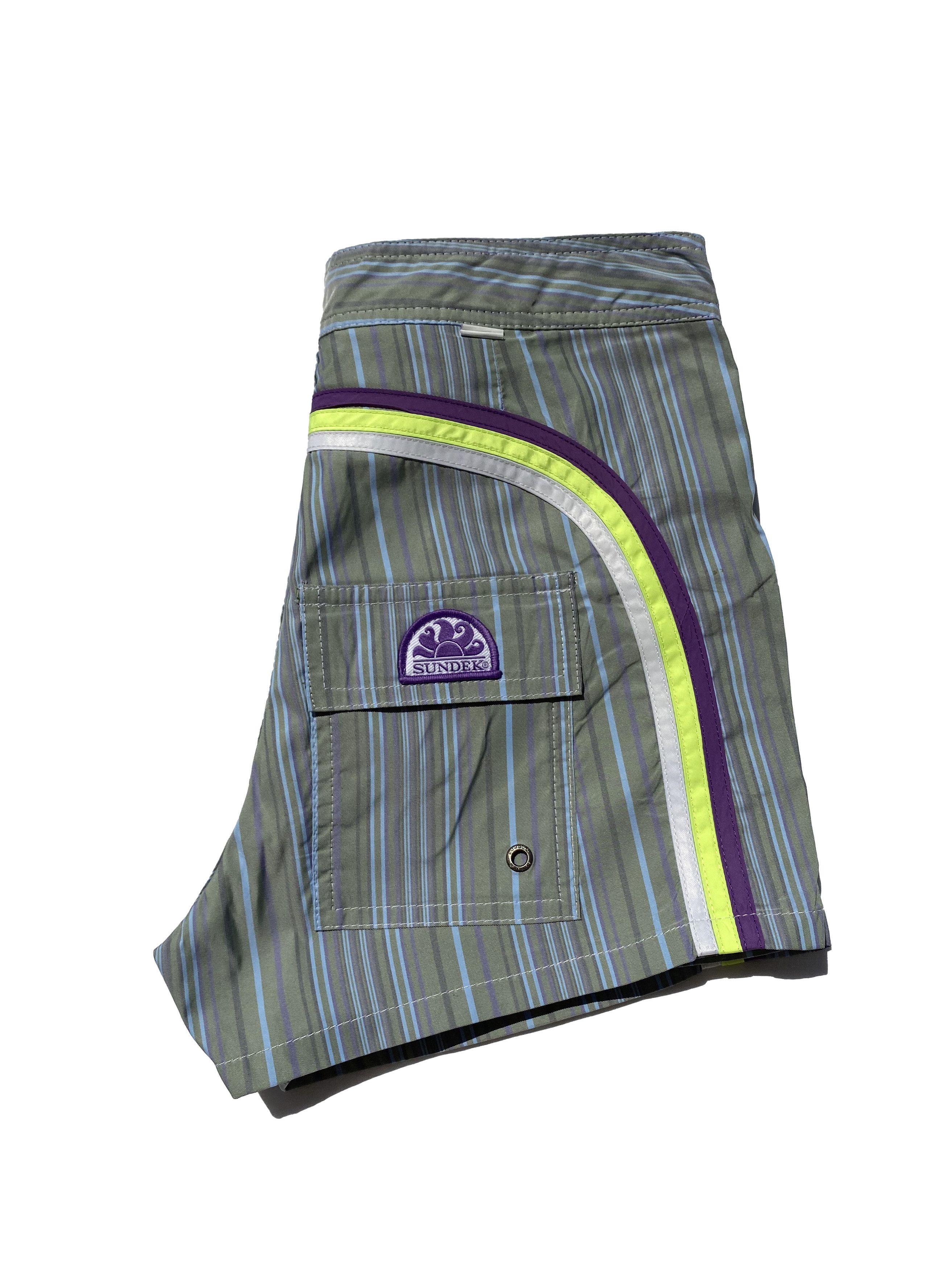 Sundek Rainbow SUNDEK 28 Surf Shorts Trunks Bath Suit Size 28 S Size US 28 / EU 44 - 2 Thumbnail
