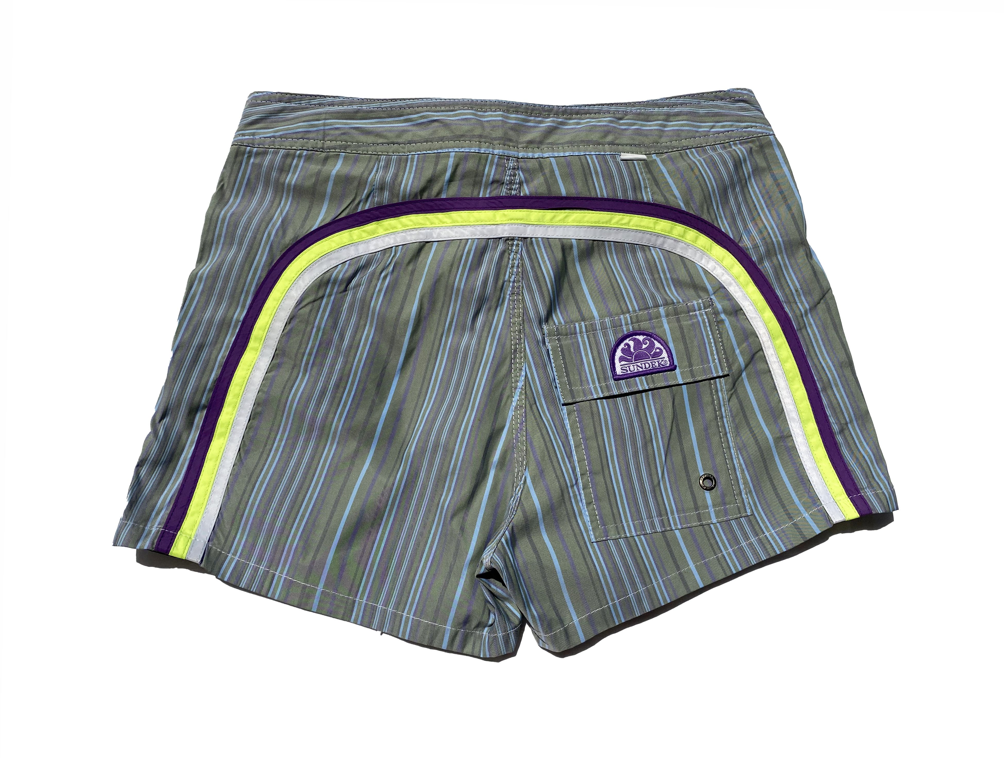 Sundek Rainbow SUNDEK 28 Surf Shorts Trunks Bath Suit Size 28 S Size US 28 / EU 44 - 8 Thumbnail