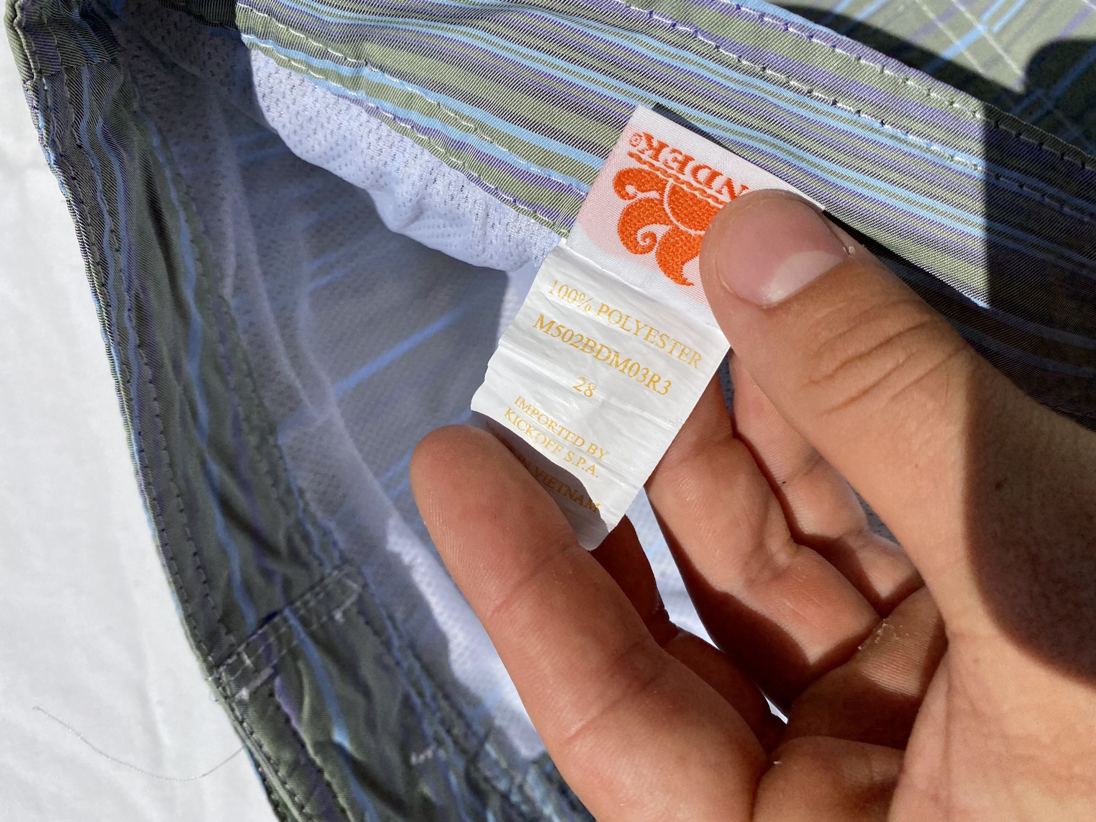 Sundek Rainbow SUNDEK 28 Surf Shorts Trunks Bath Suit Size 28 S Size US 28 / EU 44 - 11 Thumbnail