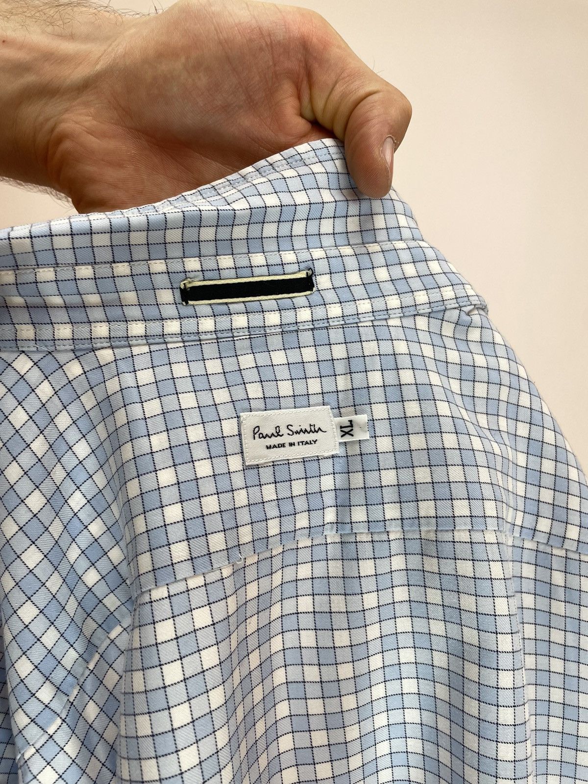 Paul Smith Paul Smith Mens Plaid slim fit shirt long sleeve size XL Size US XL / EU 56 / 4 - 5 Thumbnail