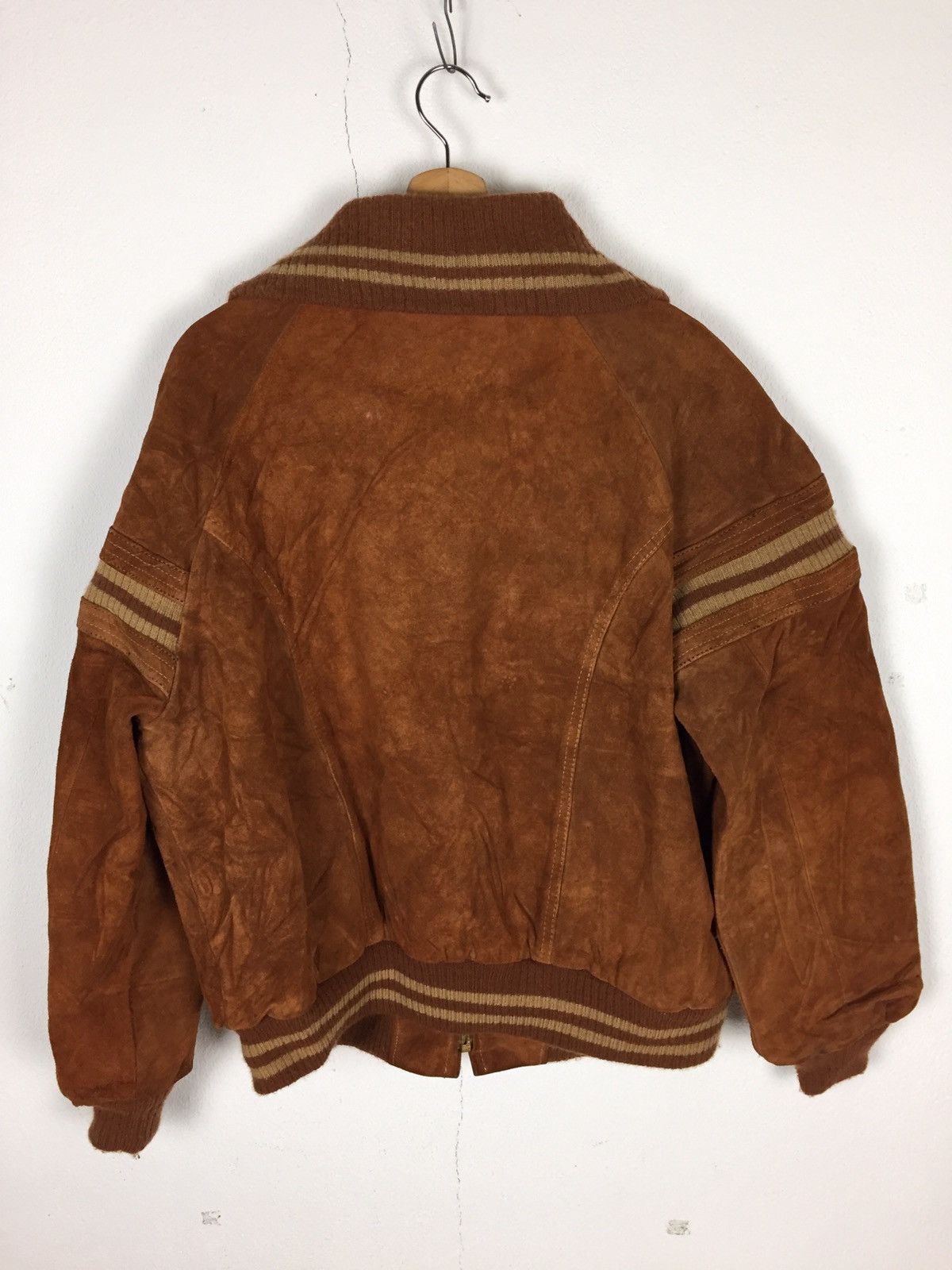 Vintage Vintage William Barry Suede Leather Jacket Size US XXL / EU 58 / 5 - 7 Thumbnail