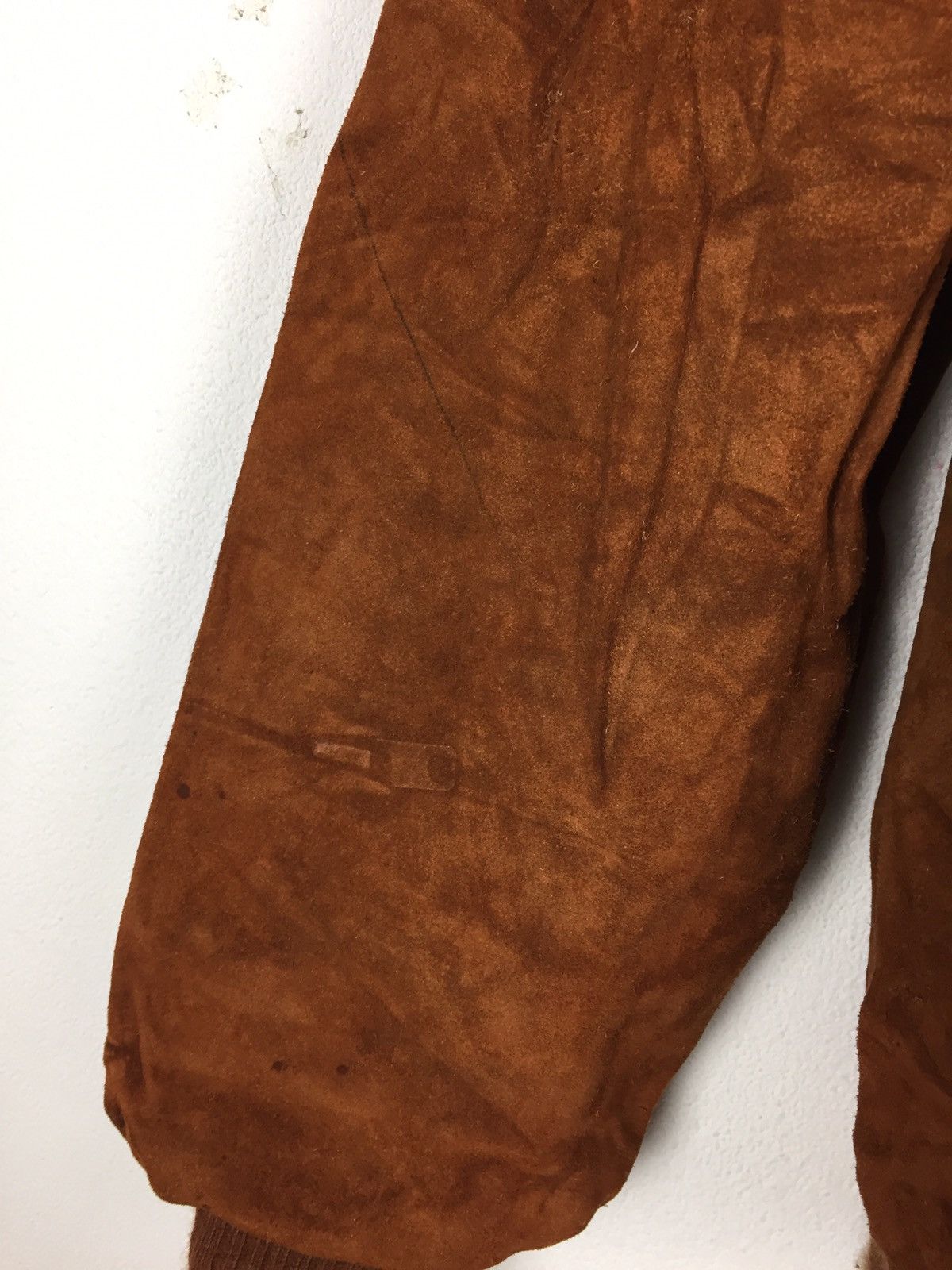 Vintage Vintage William Barry Suede Leather Jacket Size US XXL / EU 58 / 5 - 6 Thumbnail