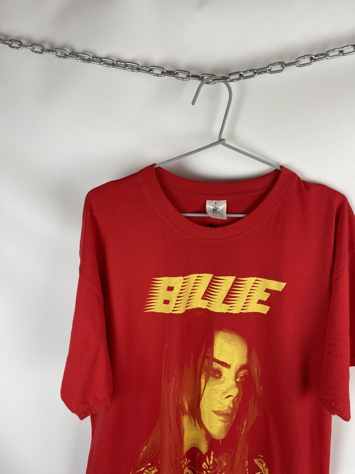 Band Tees Billie Eilish big portrait logo hype band tee shirt Size US XL / EU 56 / 4 - 3 Thumbnail