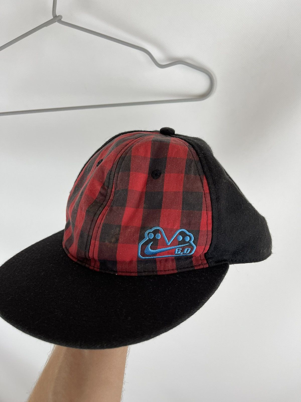 Vintage Nike 6.0 vintage y2k checkered cap Size ONE SIZE - 2 Thumbnail