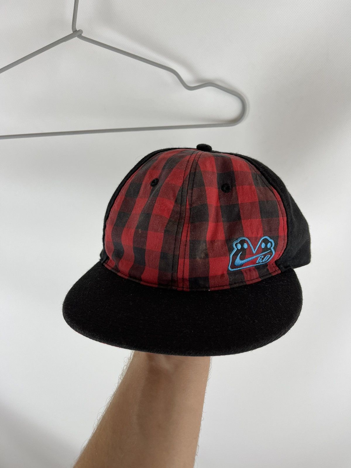 Vintage Nike 6.0 vintage y2k checkered cap Size ONE SIZE - 1 Thumbnail