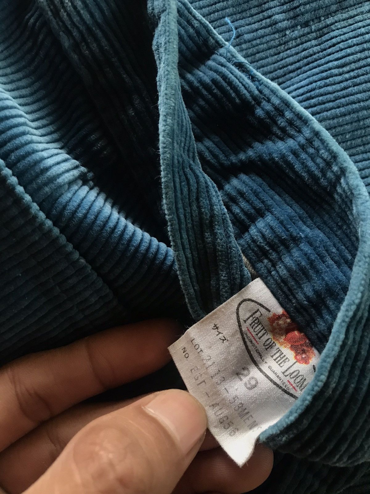 Edwin × Fruit Of The Loom × Vintage Rare Vintage Fruit Of The Loom Corduroy Pant Size US 29 - 2 Thumbnail