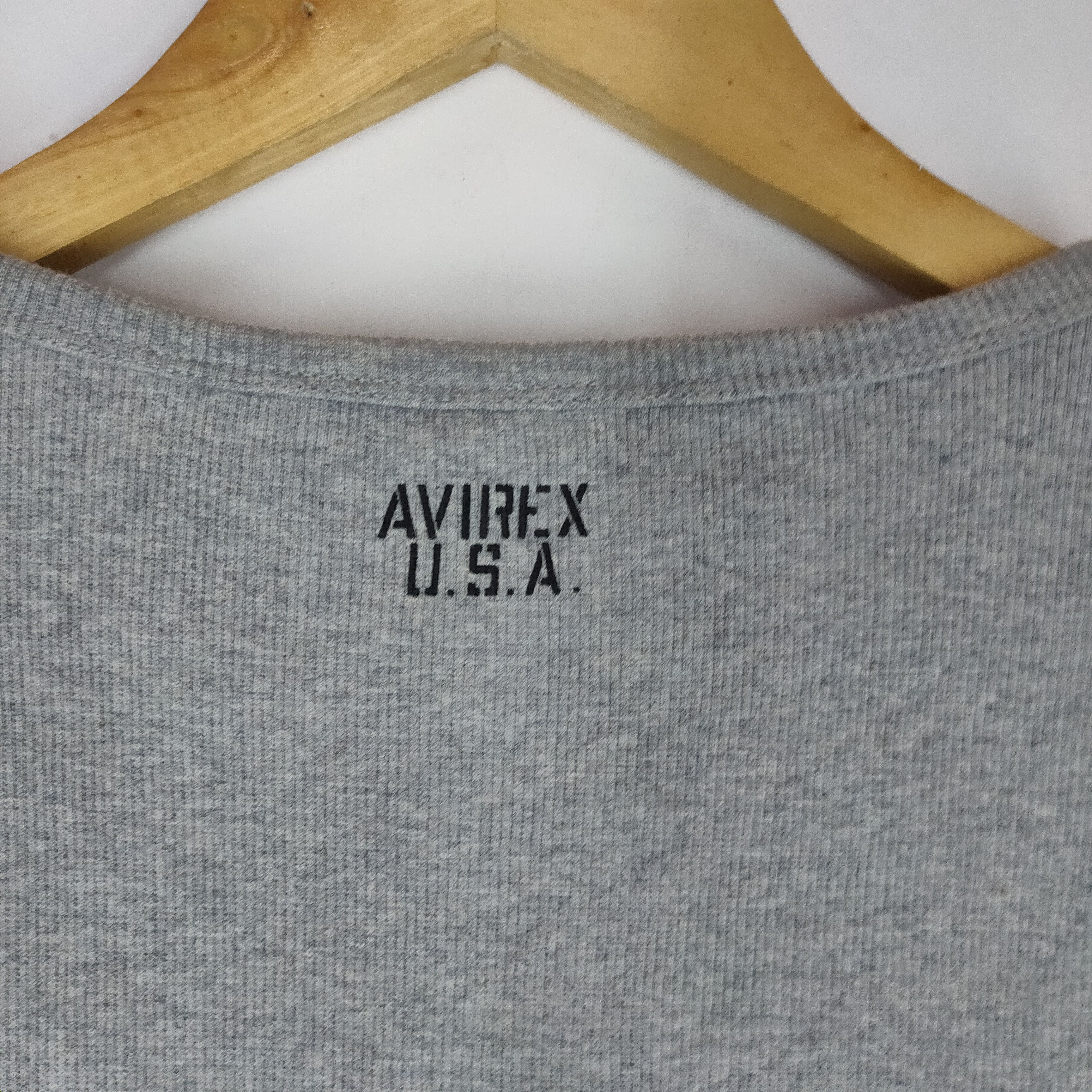 Avirex AVIREX USA Plain Simple Design Crewneck Sweatshirt Size US M / EU 48-50 / 2 - 6 Thumbnail