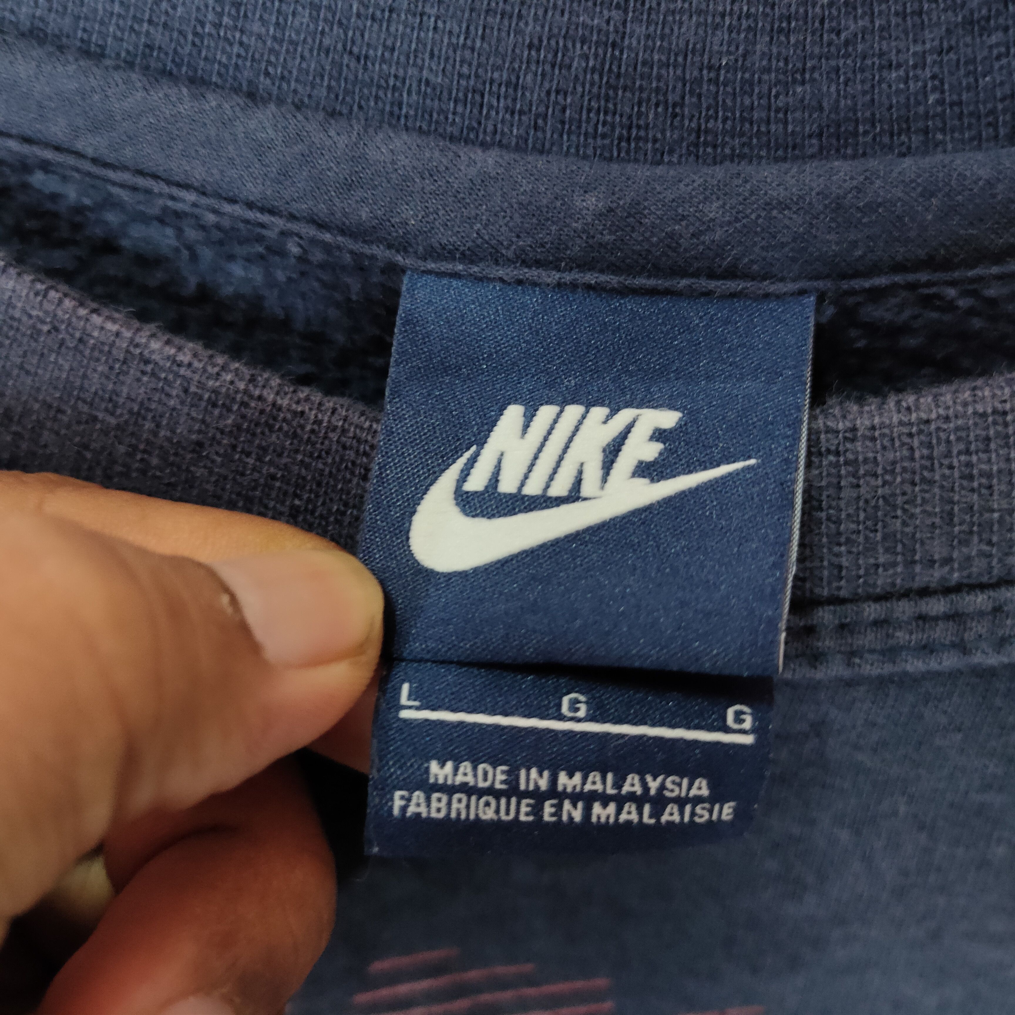 Nike NIKE Big Spellout Printed Small Size Crewneck Sweatshirt Size US S / EU 44-46 / 1 - 4 Thumbnail