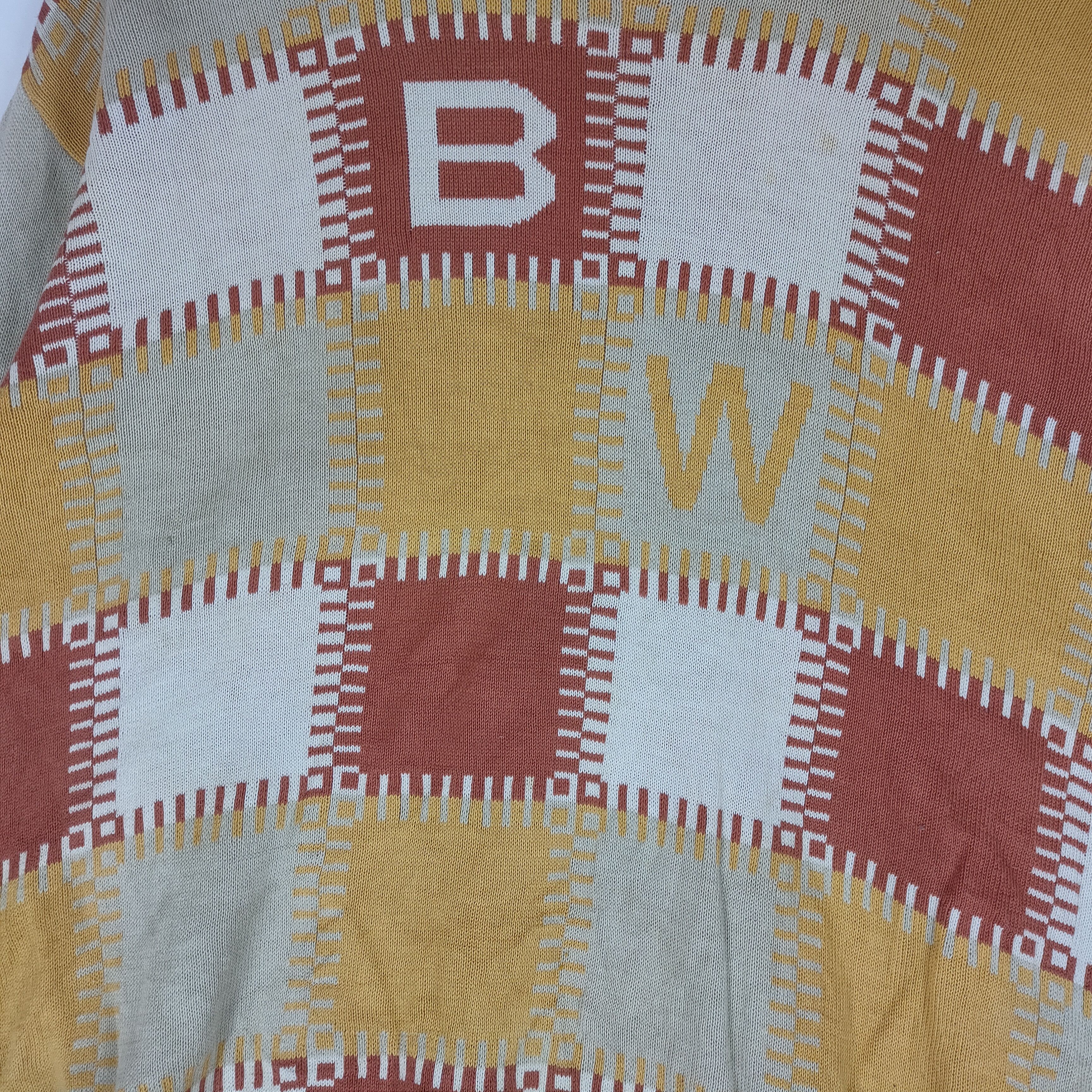 Japanese Brand BLACK & WHITE Japanese Designer Cool L Size Sweatshirt Size US L / EU 52-54 / 3 - 2 Thumbnail