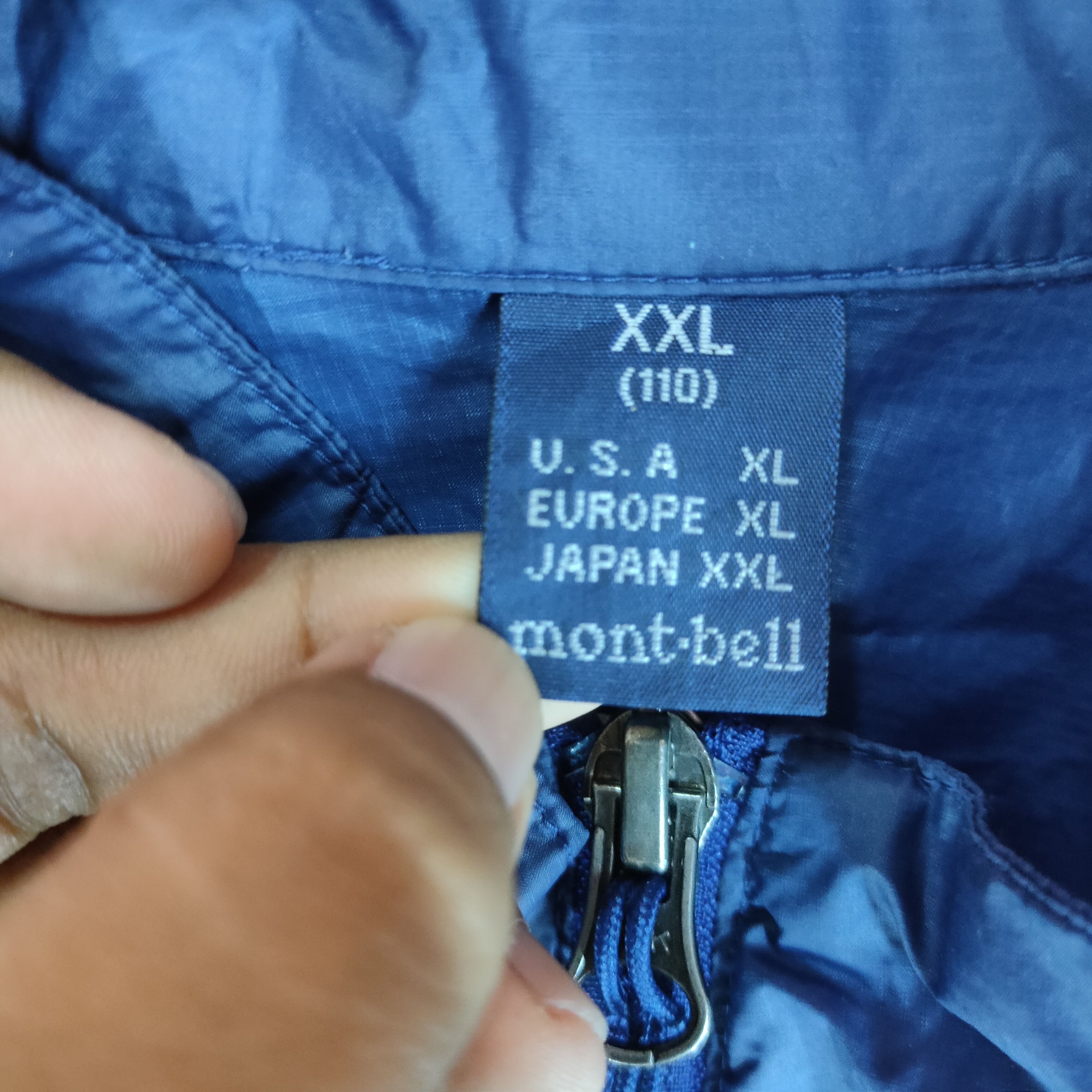 Montbell MONT BELL Lightweight Two Tones Color XL Size Windbreaker Size US XL / EU 56 / 4 - 7 Thumbnail