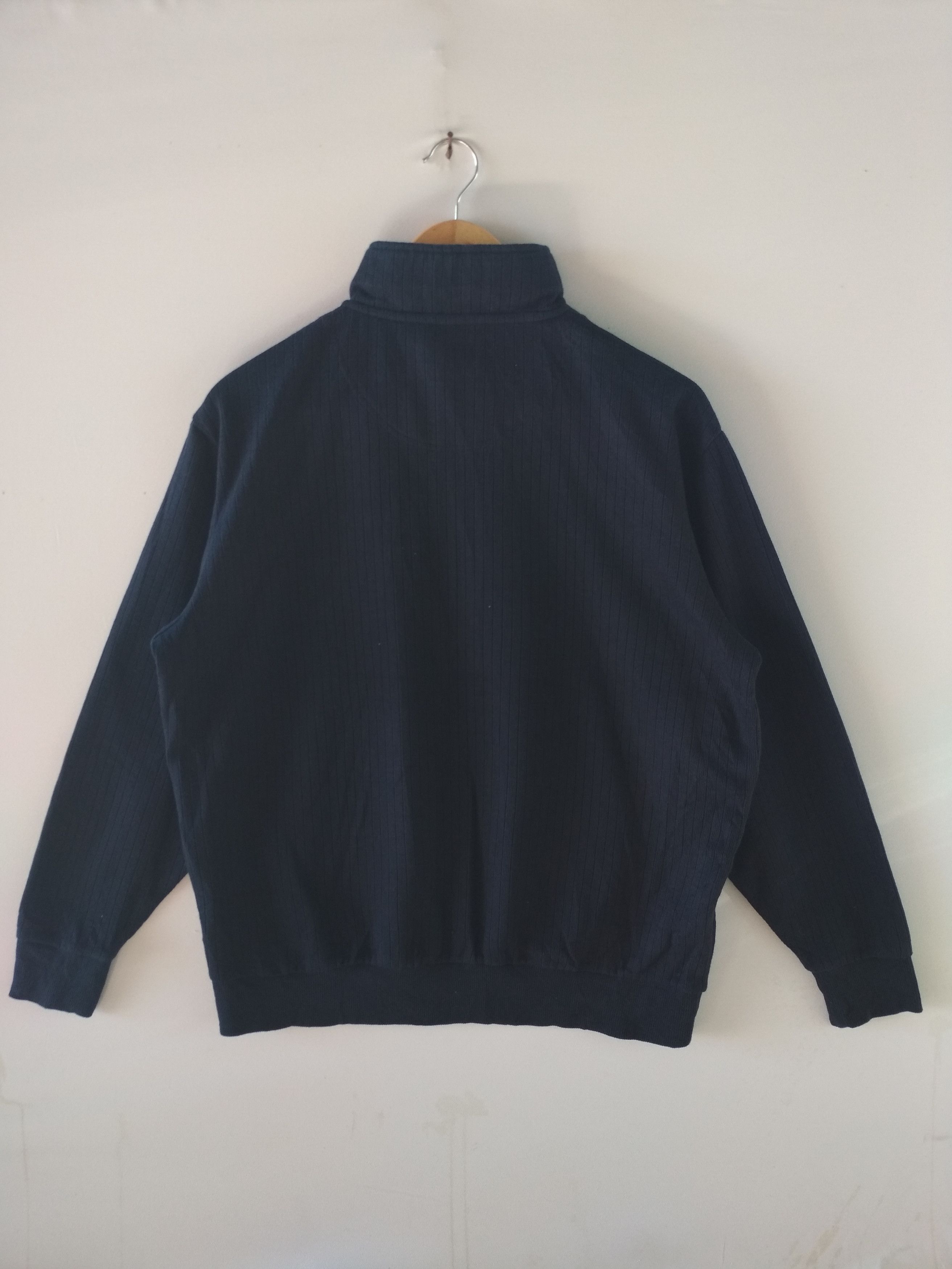 Japanese Brand KANSAI YAMAMOTO ZIP NECK SINGLE POCKET RARE SWEATSHIRT Size US L / EU 52-54 / 3 - 4 Thumbnail