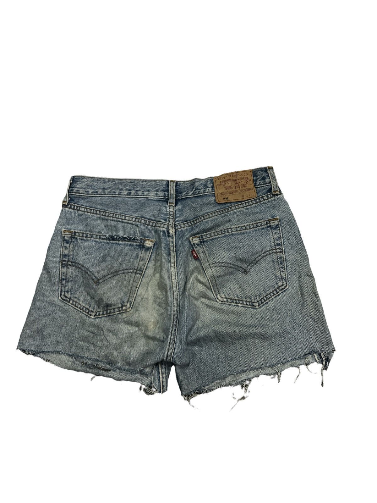 Levi's THRASHED DISTRESSED SHORT PANT DENIM LEVIS Size US 31 - 5 Thumbnail