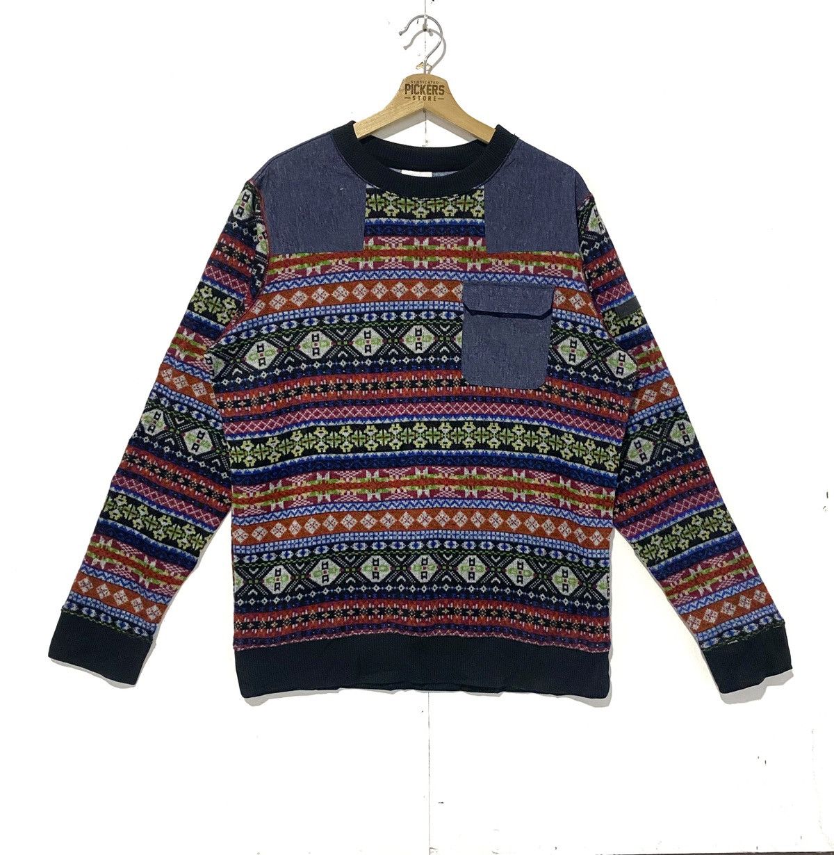 Columbia Columbia Sweatshirts Sweater Pullover Small Pocket Crewneck Size US L / EU 52-54 / 3 - 1 Thumbnail
