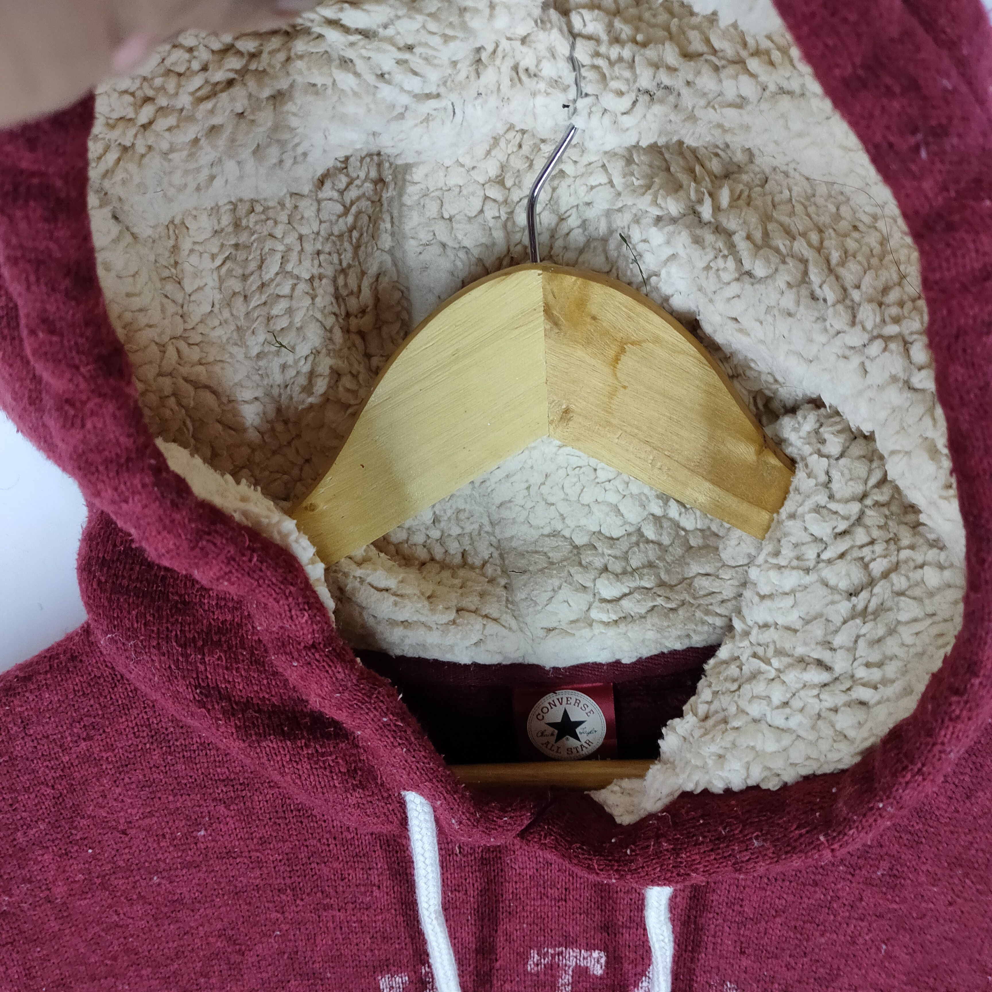 Converse × Sports Specialties CONVERSE CHUCK TAYLOR Sherpa inside Hoodie Sweatshirt Size US M / EU 48-50 / 2 - 5 Thumbnail