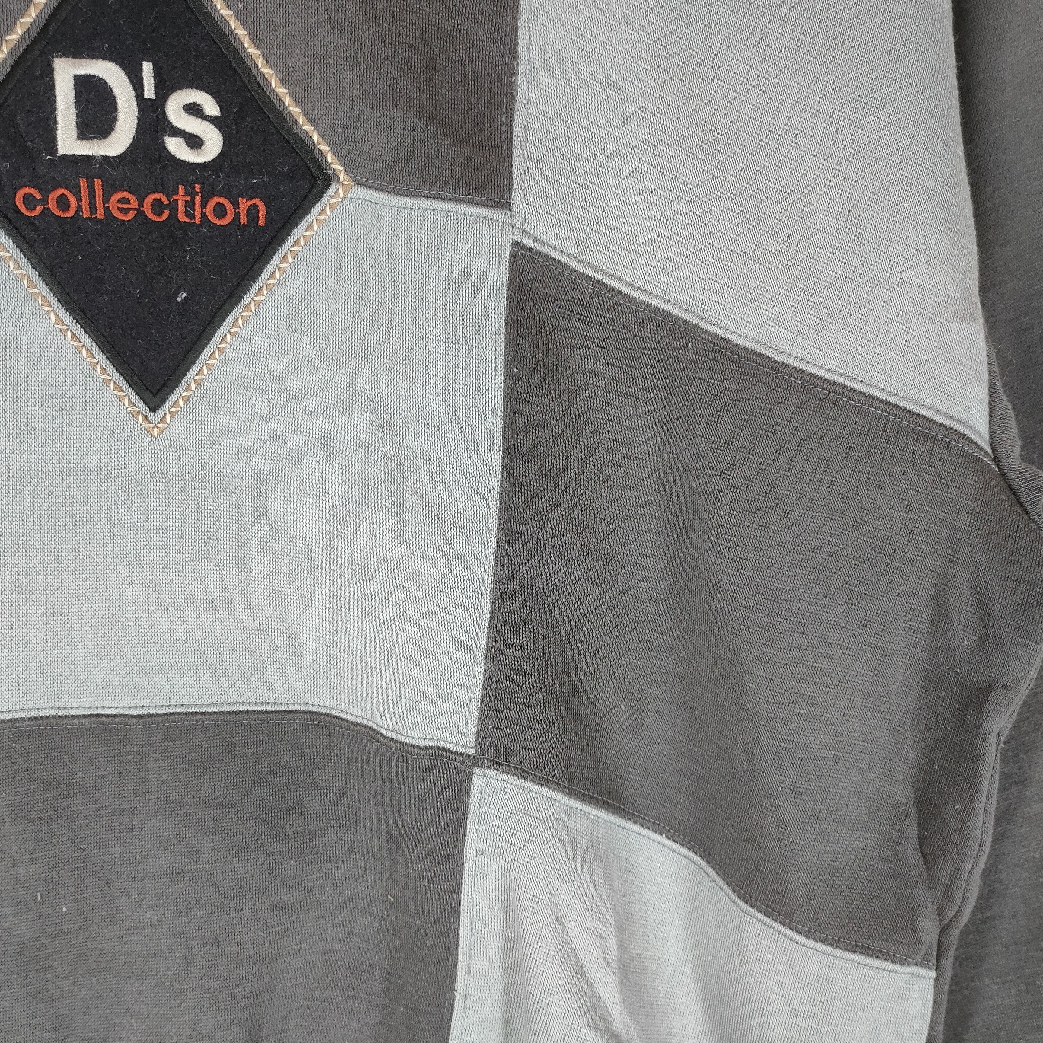 Other D's COLLECTION Embroidery Logo Grid Pattern Sweatshirt Size US M / EU 48-50 / 2 - 4 Thumbnail