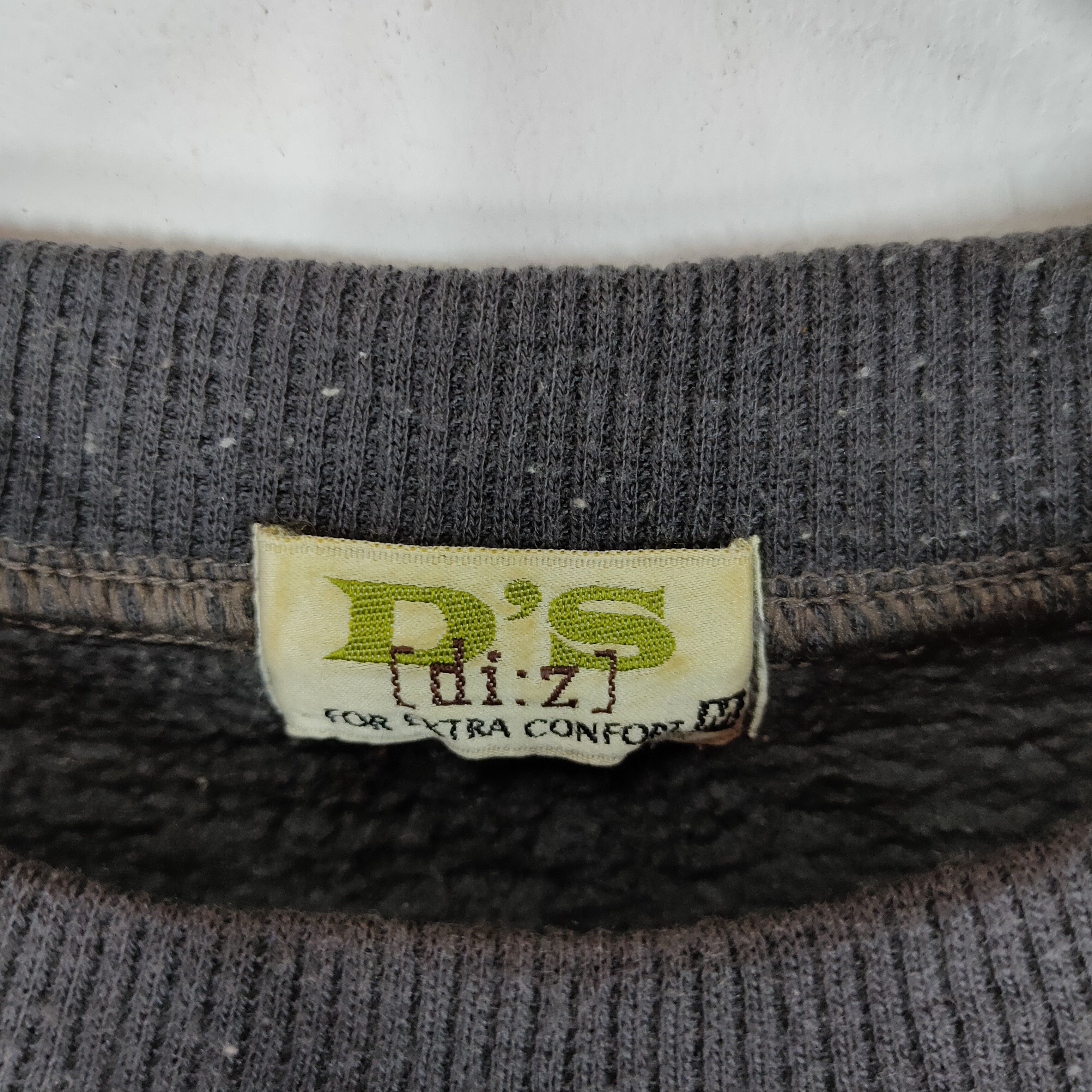 Other D's COLLECTION Embroidery Logo Grid Pattern Sweatshirt Size US M / EU 48-50 / 2 - 6 Thumbnail
