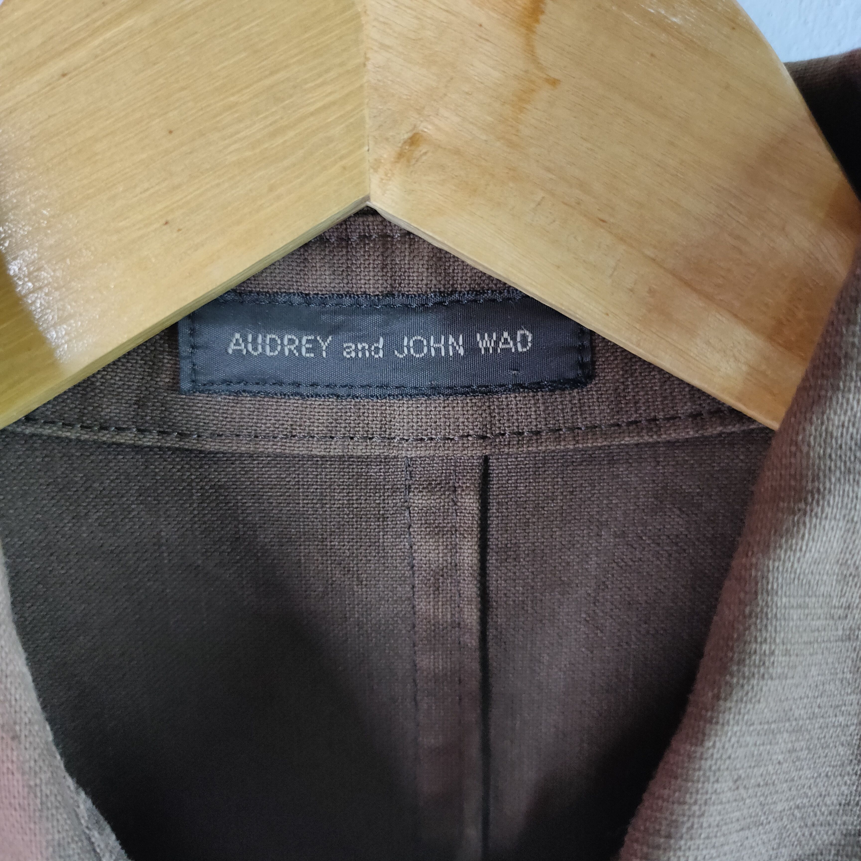Japanese Brand AUDREY & JOHN WAD Made in Japan Full Button Jacket Size US S / EU 44-46 / 1 - 3 Thumbnail