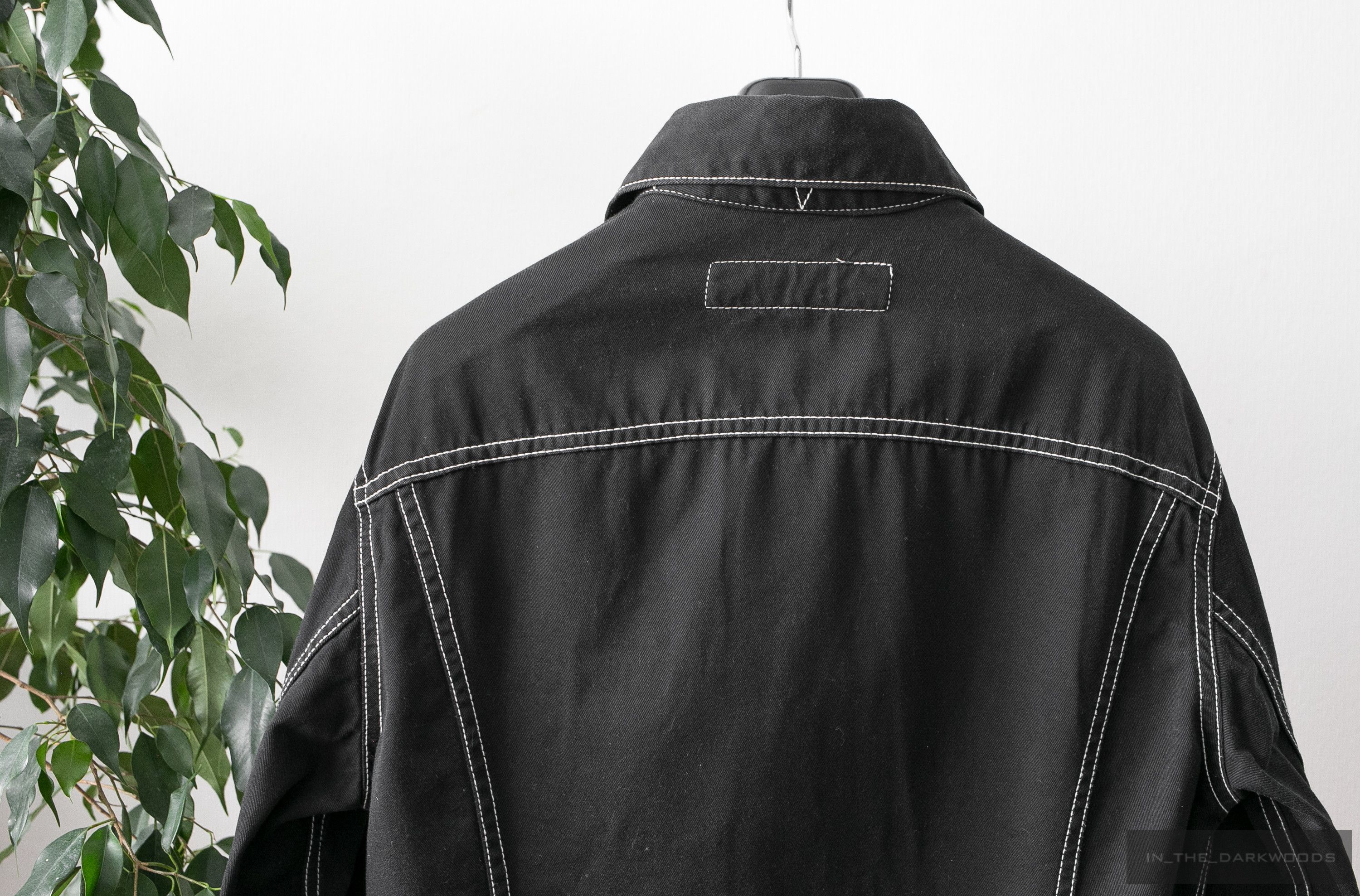Comme des Garcons Homme = last drop = contrast stitching denim jacket Size US M / EU 48-50 / 2 - 4 Thumbnail