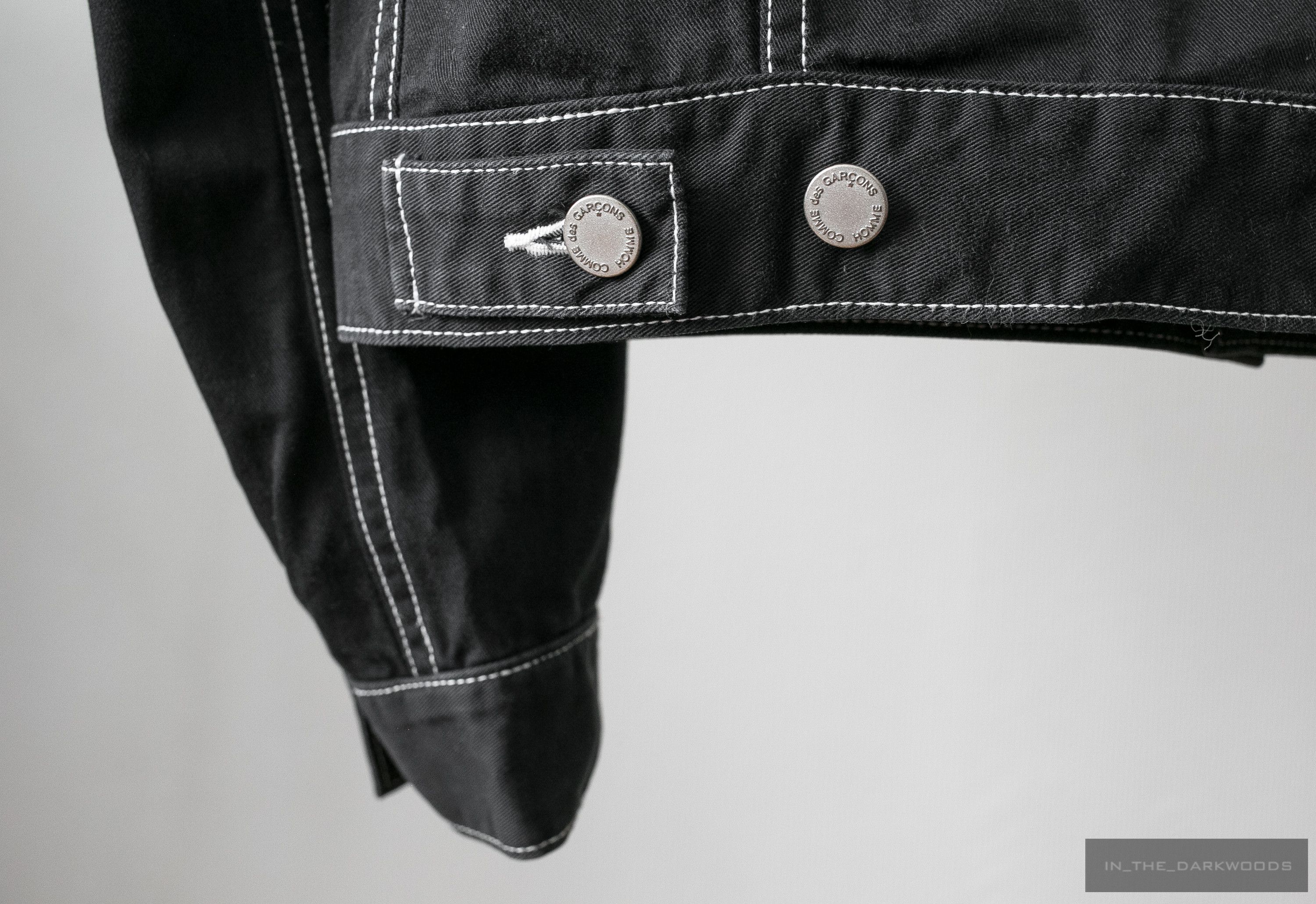 Comme des Garcons Homme = last drop = contrast stitching denim jacket Size US M / EU 48-50 / 2 - 9 Thumbnail