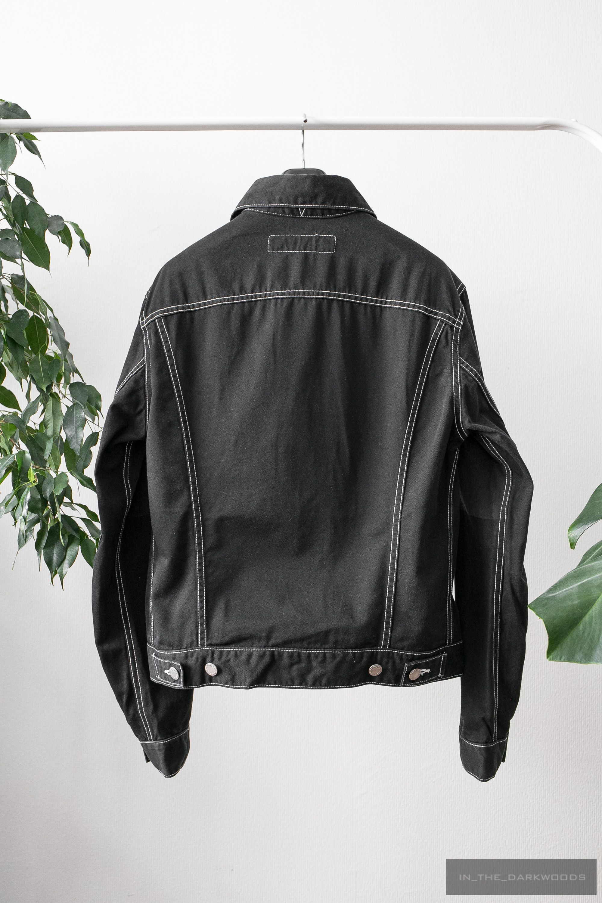 Comme des Garcons Homme = last drop = contrast stitching denim jacket Size US M / EU 48-50 / 2 - 2 Thumbnail