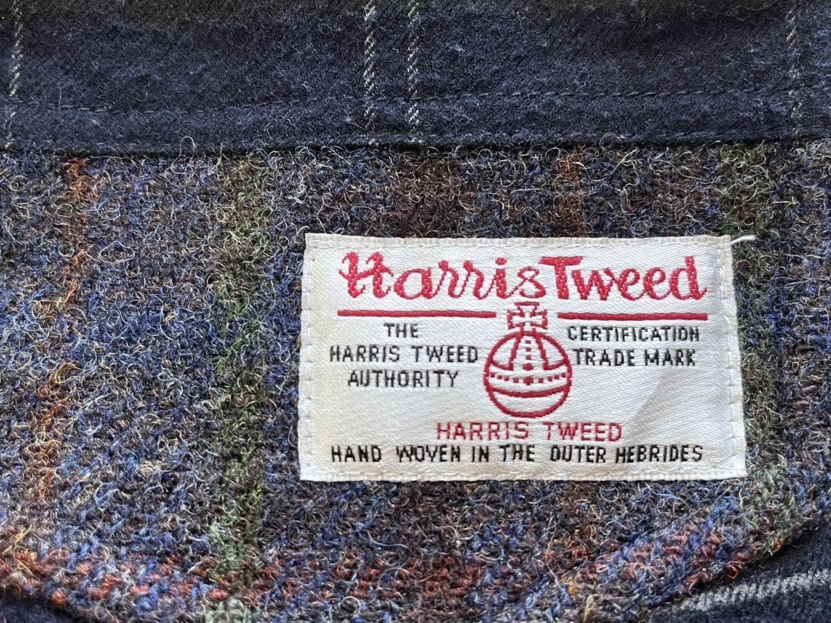 Harris Tweed × Vintage Baggy Harris Tweed Classic Pants Vintage Japan Size US 27 - 8 Thumbnail