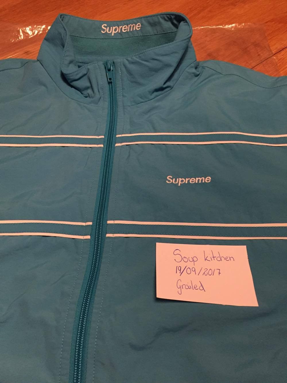 Supreme Piping Track Jacket | Grailed