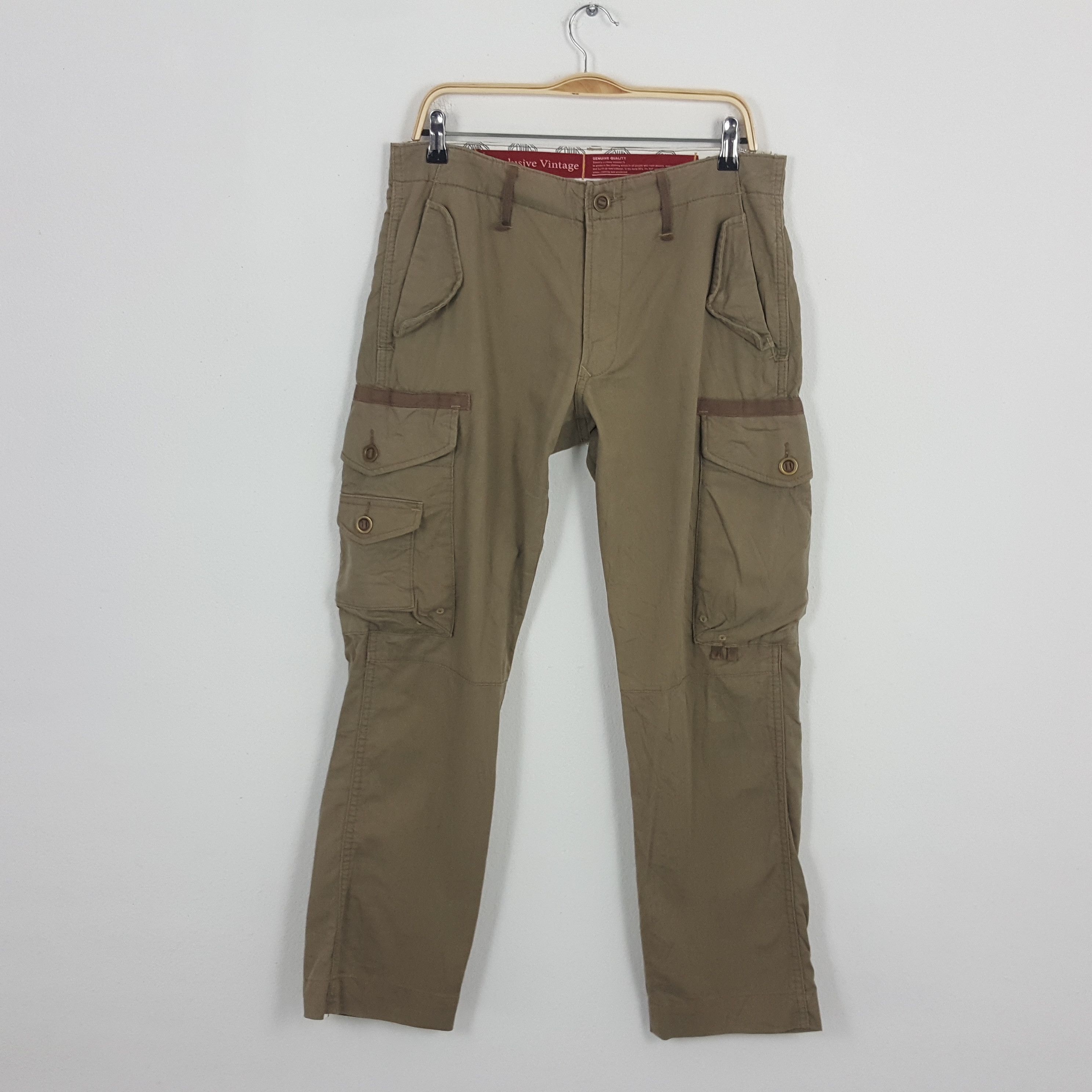 Vintage EDWIN Cargo Tactical Trousers Pants Pants