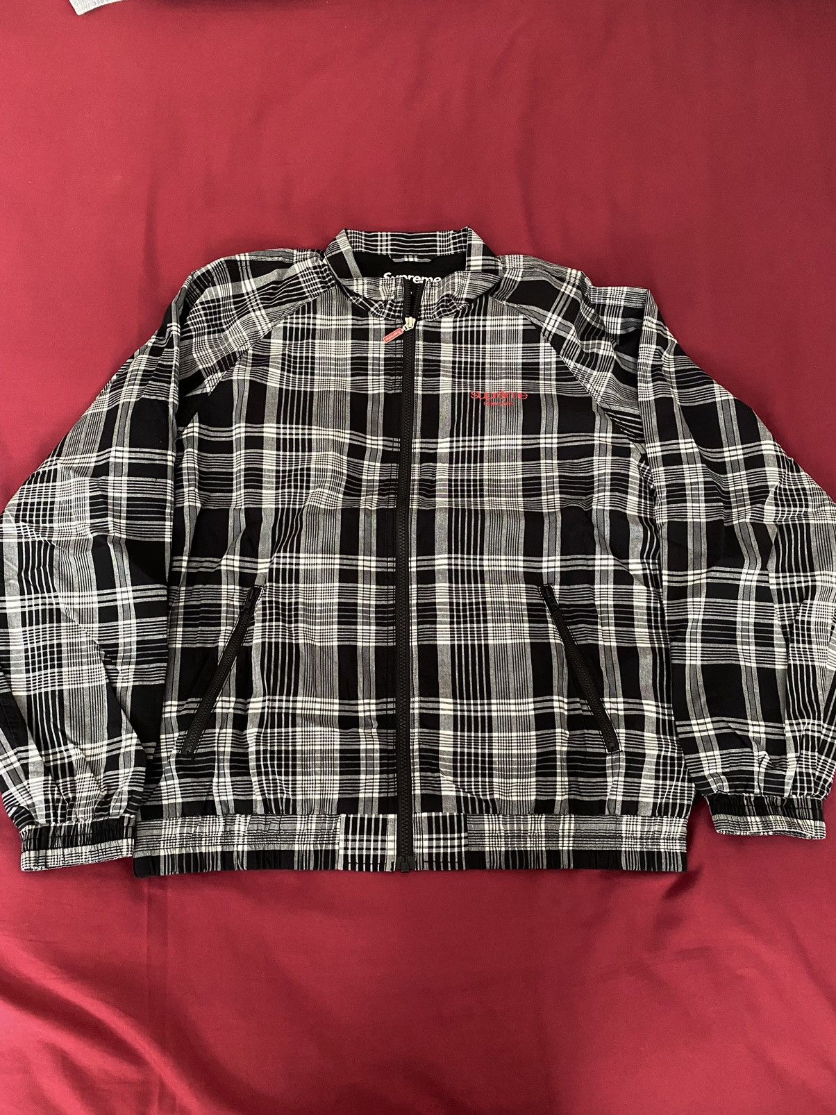 Supreme Madras Track Jacket Outerwear