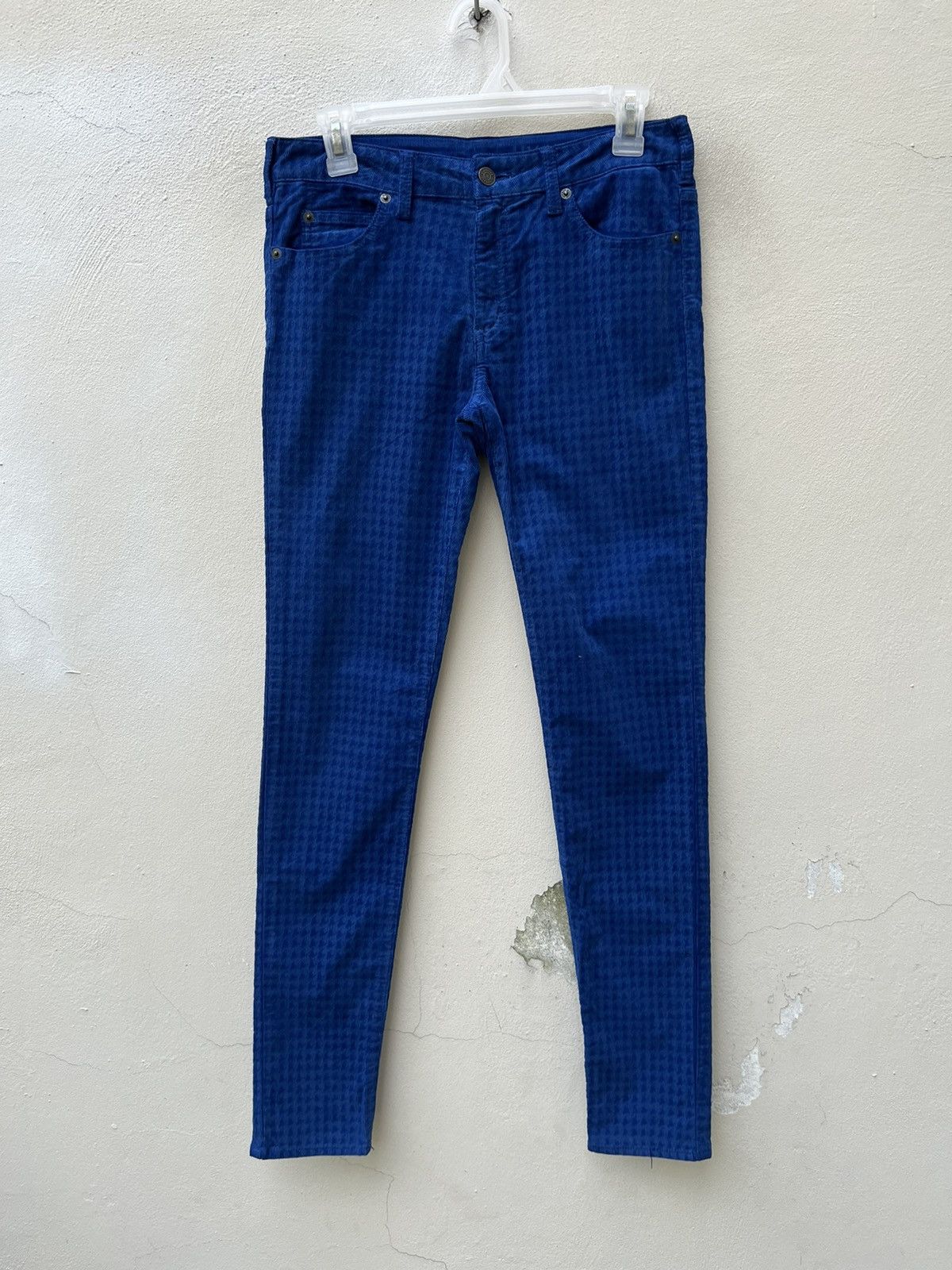Hysteric Glamour Hysteric Glamour Houndstooth Cord Stretch Skinny Jeans Size US 29 - 5 Thumbnail