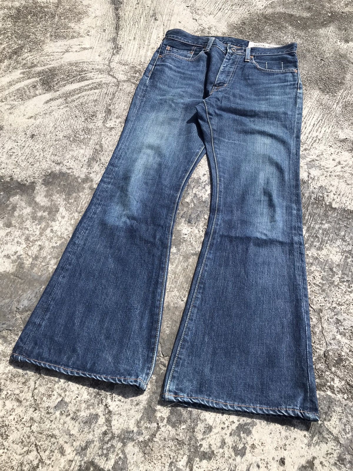 Kapital × Kapital Kountry Vintage Hippie Jeans Size US 32 / EU 48 - 6 Thumbnail