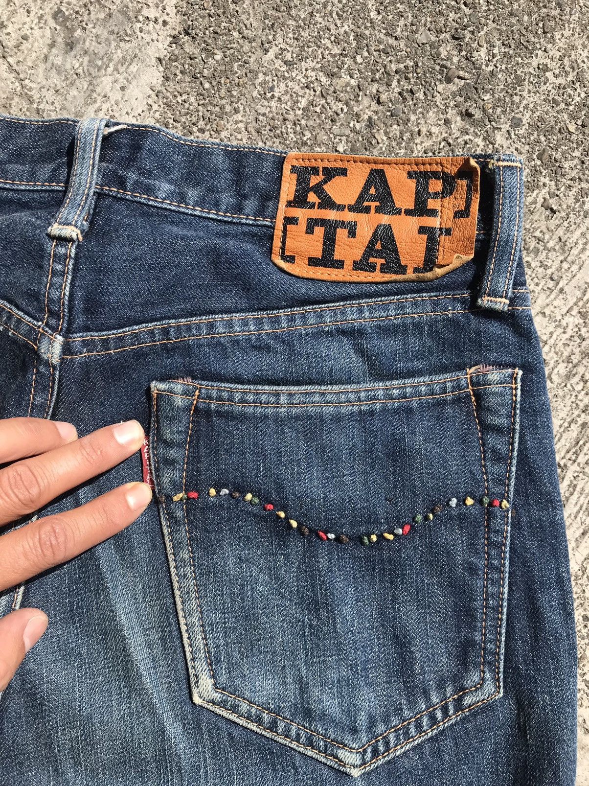 Kapital × Kapital Kountry Vintage Hippie Jeans Size US 32 / EU 48 - 4 Thumbnail