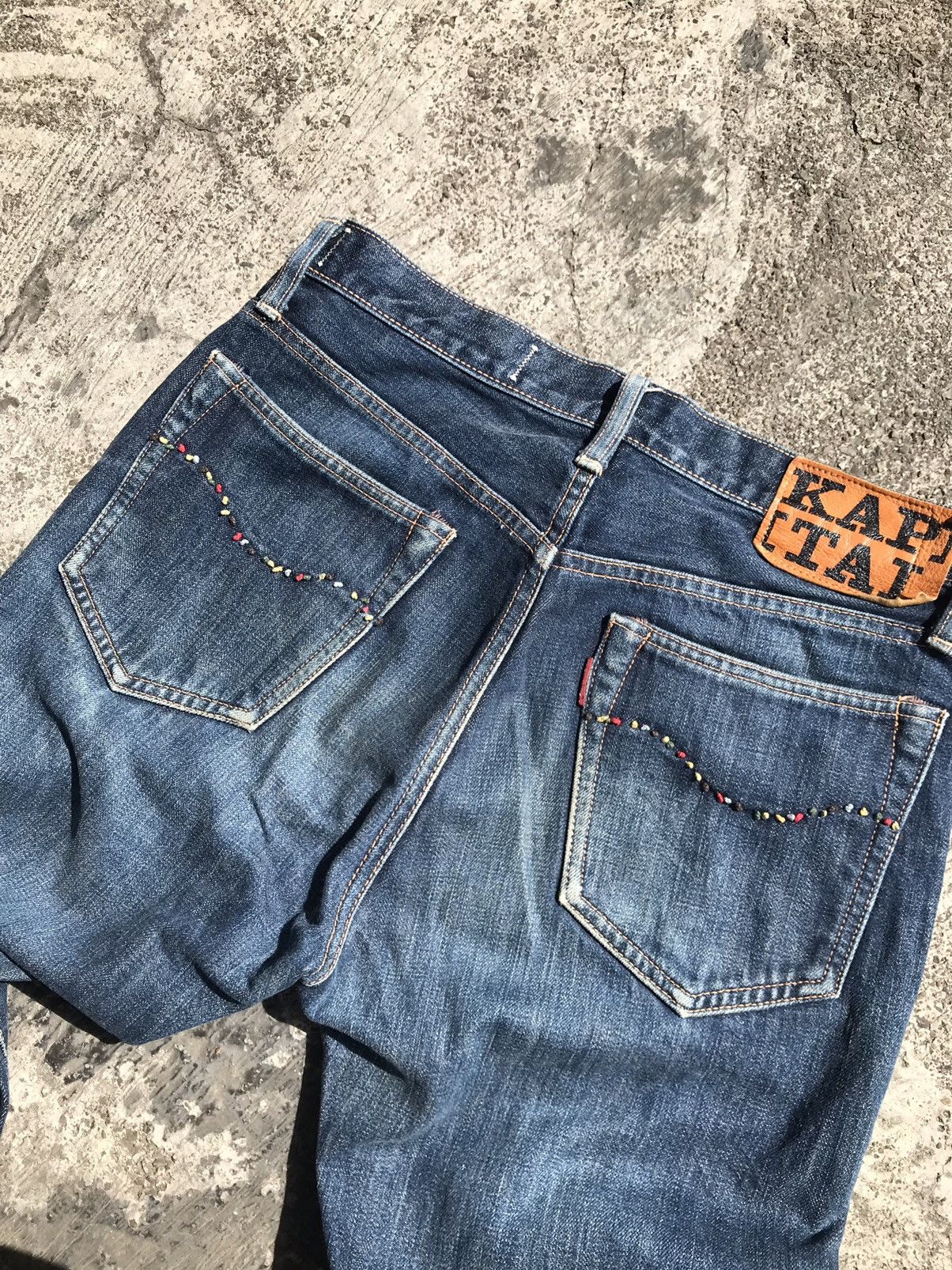 Kapital × Kapital Kountry Vintage Hippie Jeans Size US 32 / EU 48 - 3 Thumbnail