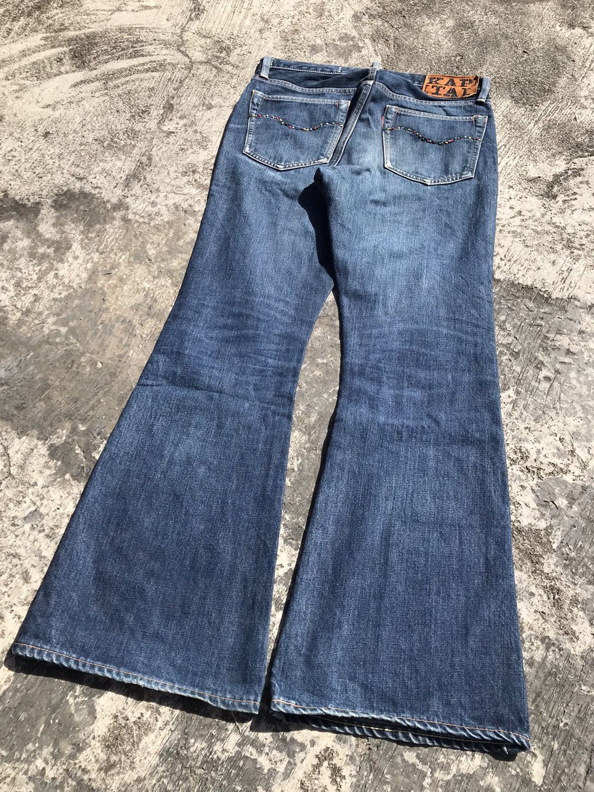 Kapital × Kapital Kountry Vintage Hippie Jeans Size US 32 / EU 48 - 2 Thumbnail