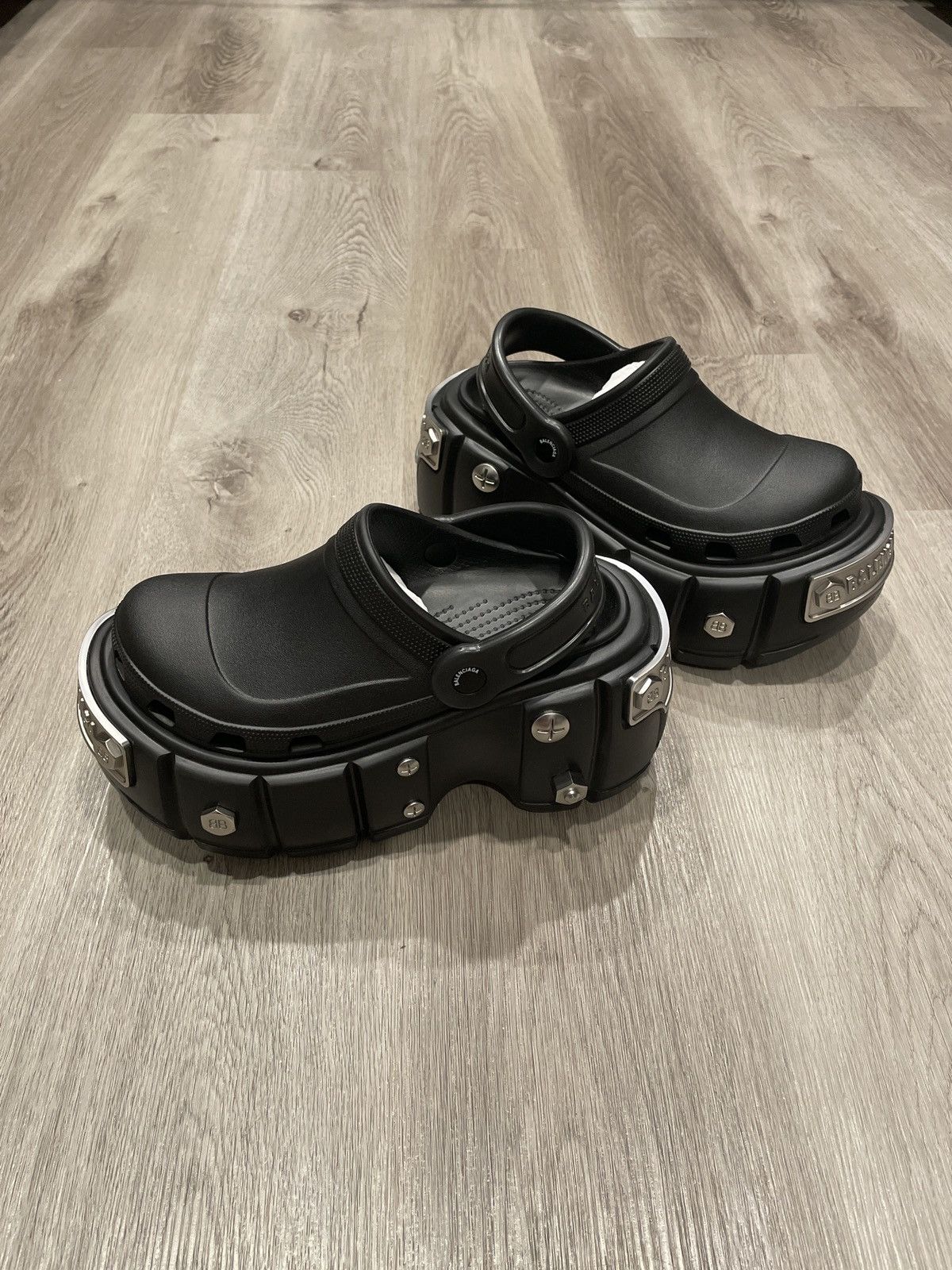 Balenciaga × Crocs Balenciaga x Crocs Hardcrocs Black Size