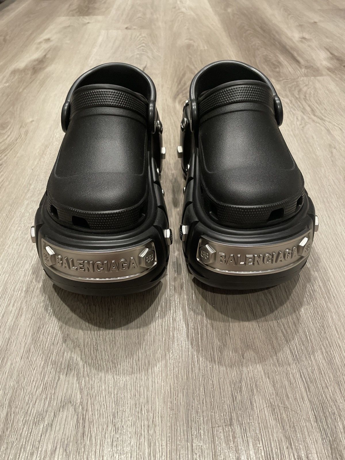 Balenciaga × Crocs Balenciaga x Crocs Hardcrocs Black Size