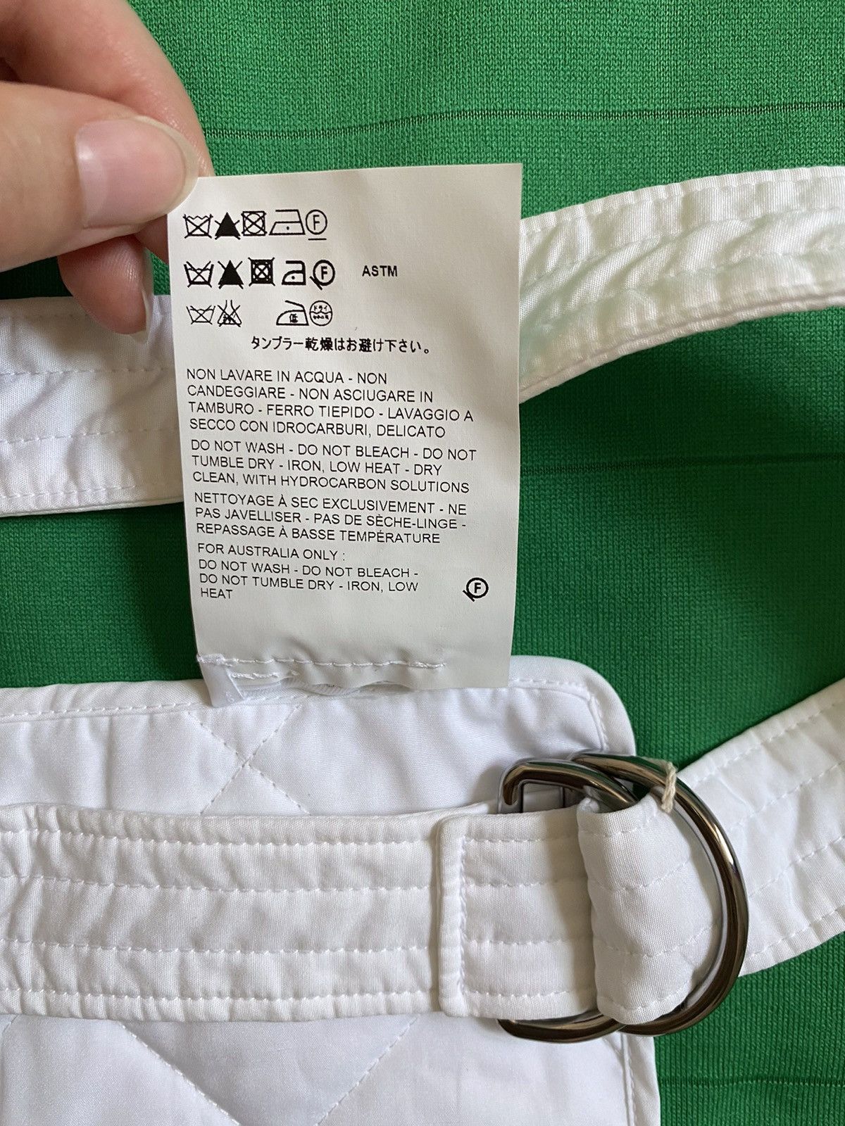 Jil Sander Jil Sander Quilted Belt Size ONE SIZE - 4 Thumbnail