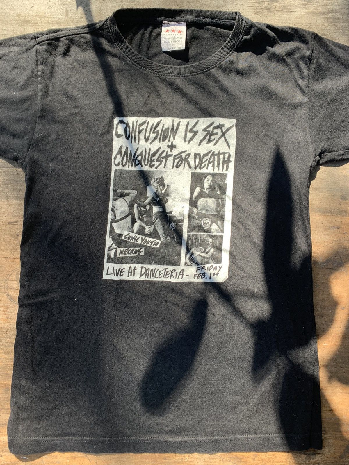 Vintage Vintage Sonic Youth Confusion is Sex Tshirt | Grailed