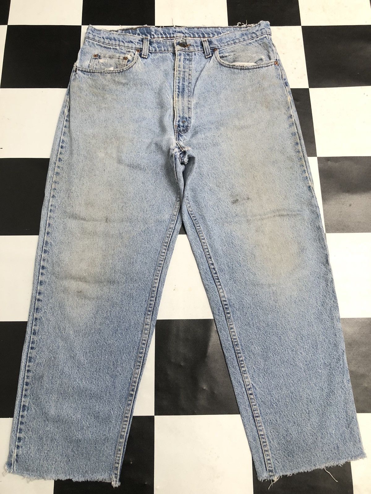 Levi's × Vintage Vintage 90s Levis 550 Denim Jeans L58 Size US 36 / EU 52 - 1 Thumbnail