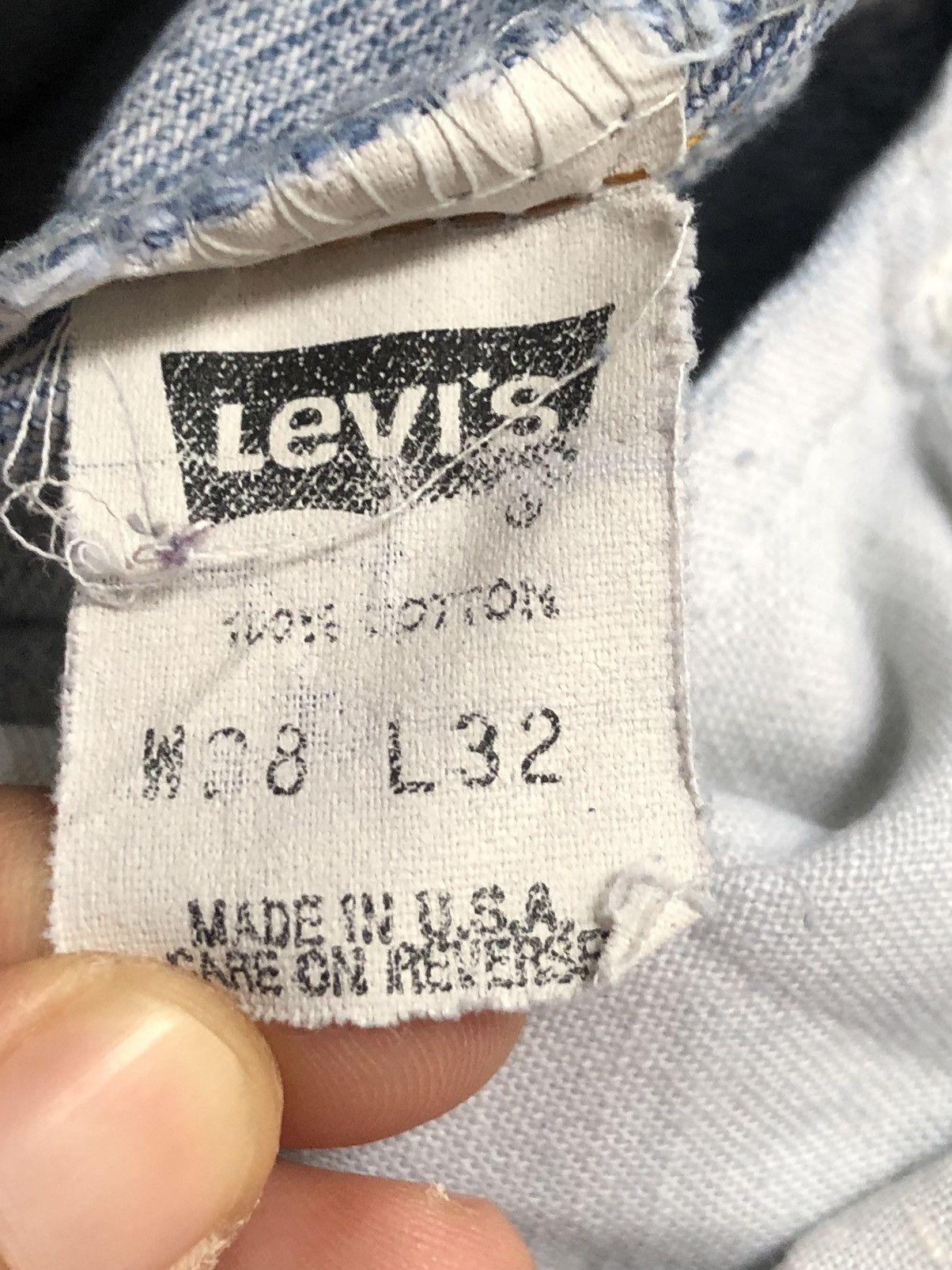 Levi's × Vintage Vintage 90s Levis 550 Denim Jeans L58 Size US 36 / EU 52 - 15 Thumbnail