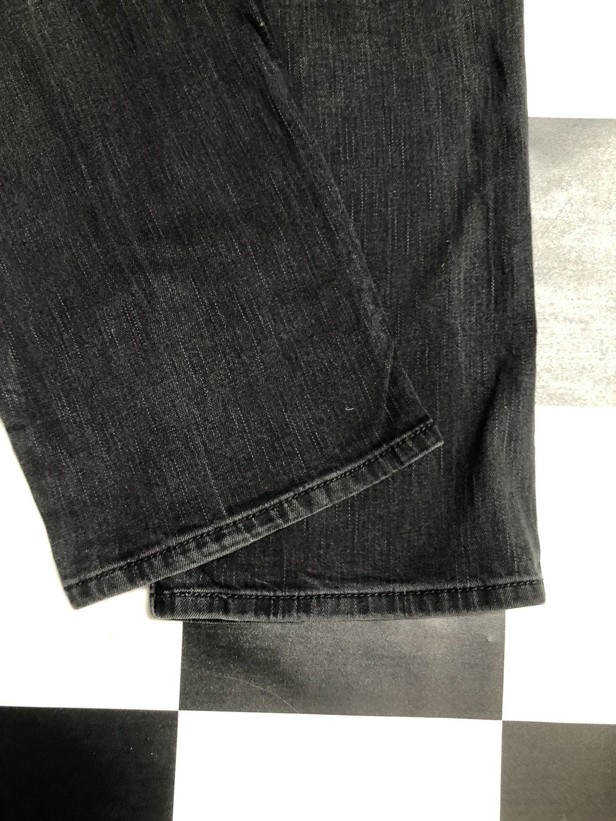 Levi's × Levi's Vintage Clothing × Vintage Vintage Levis 569 Faded Black Denim Jeans L50 Size US 38 / EU 54 - 7 Thumbnail