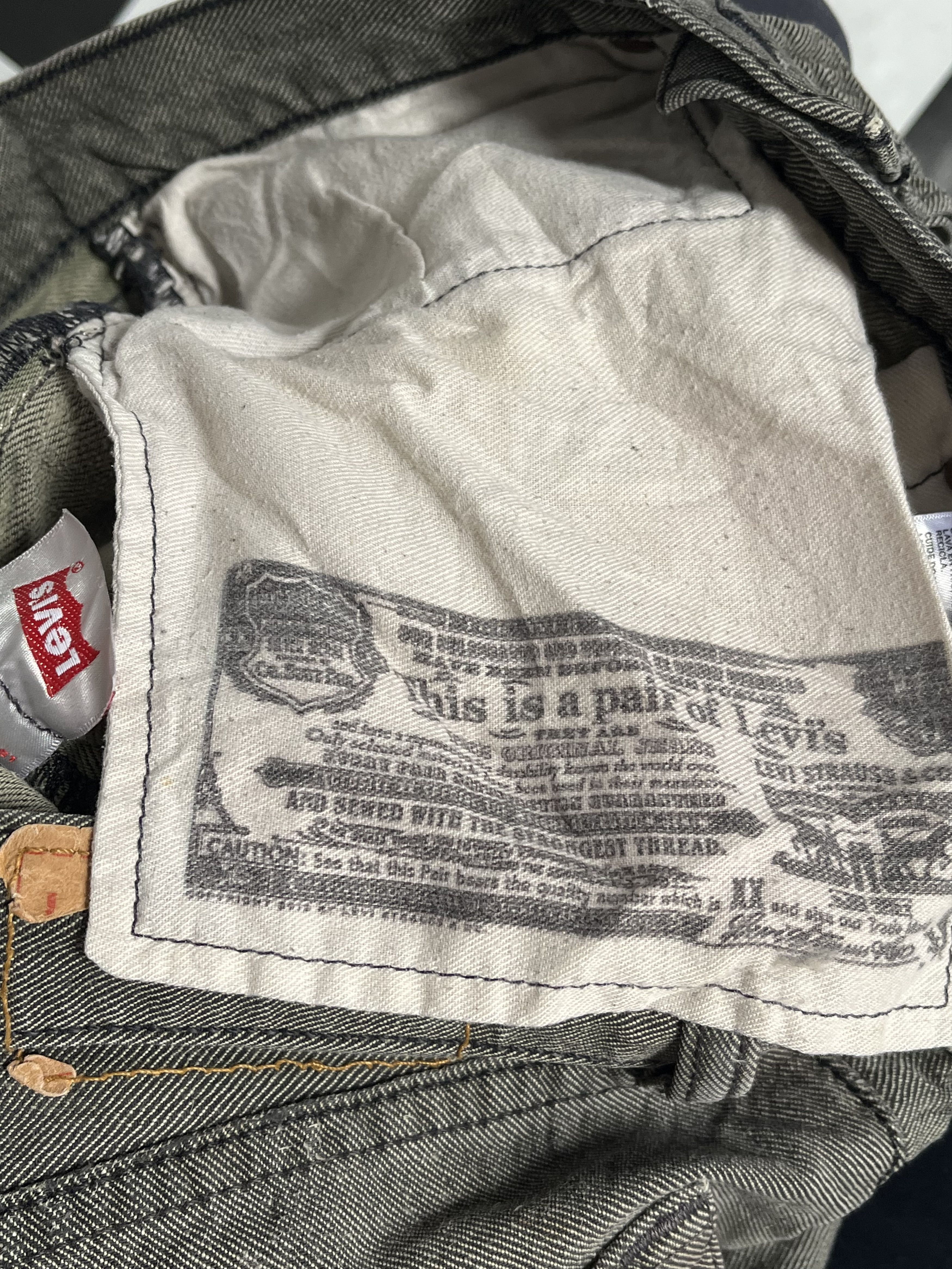 Levi's × Vintage Vintage Levis 501 Jeans L92 Size US 31 - 12 Thumbnail
